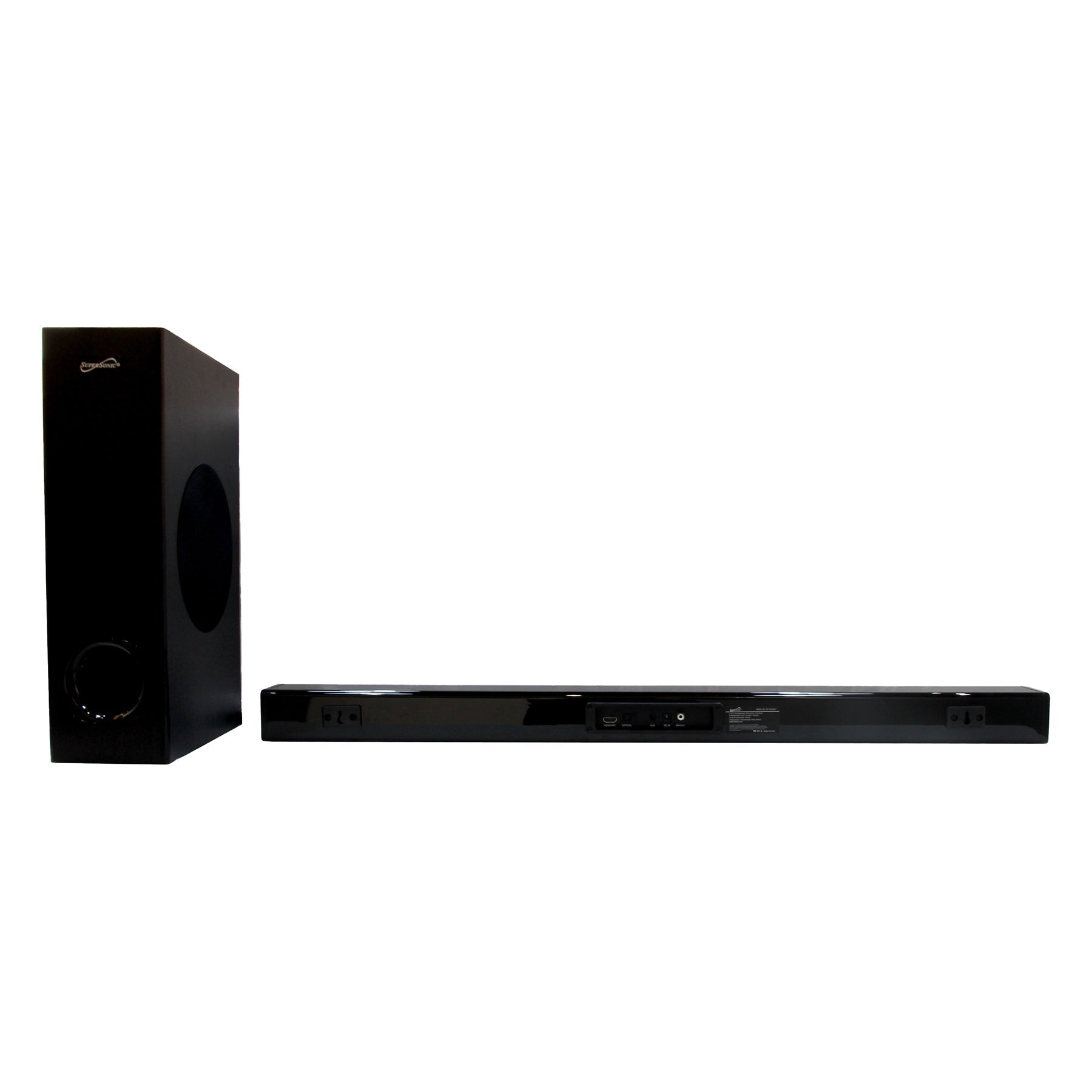 Supersonic 35" Optical Bluetooth Soundbar and Subwoofer Jupiter Gear Home