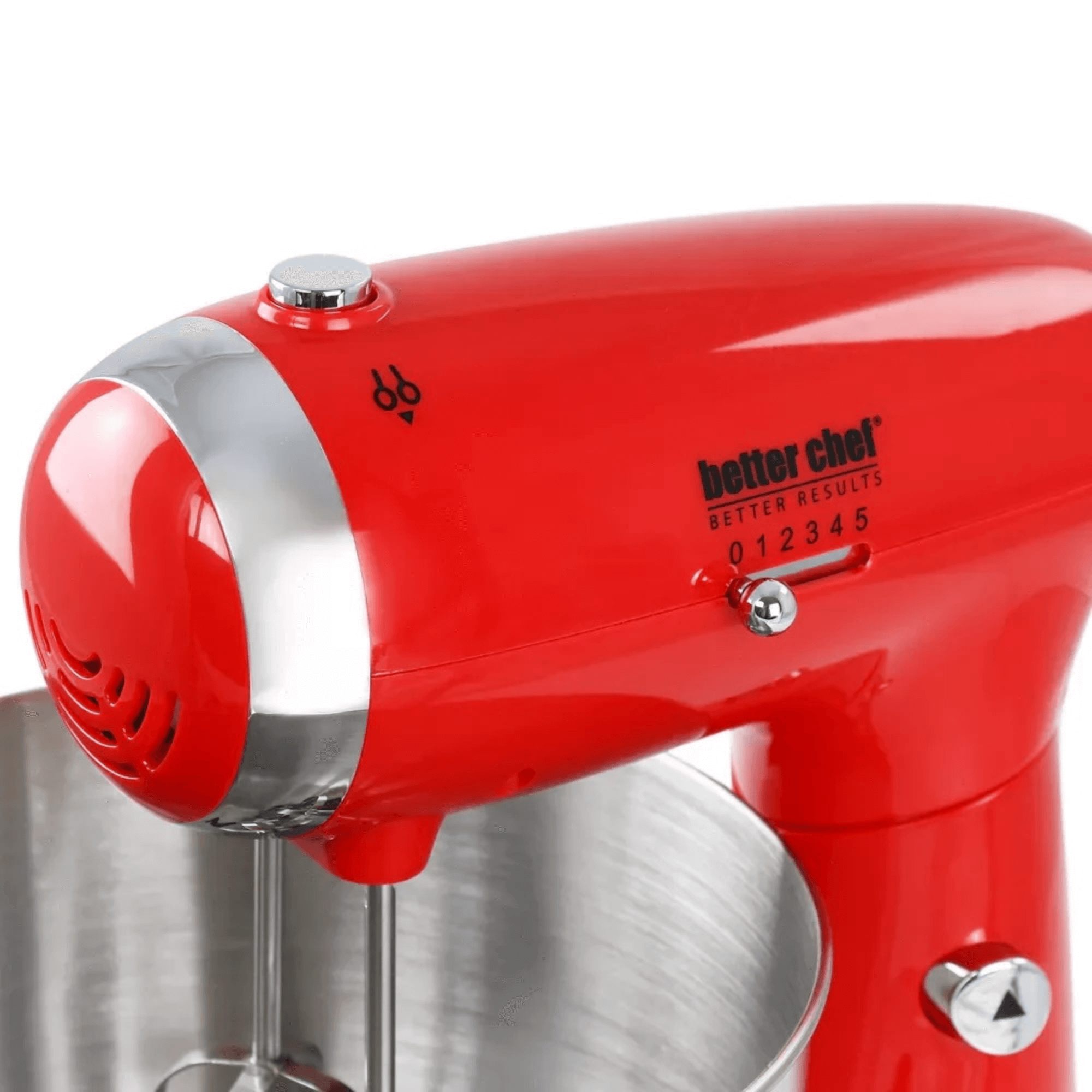 Better Chef 350W Classic Stand Mixer with Stainless Steel Bowl Jupiter Gear Home