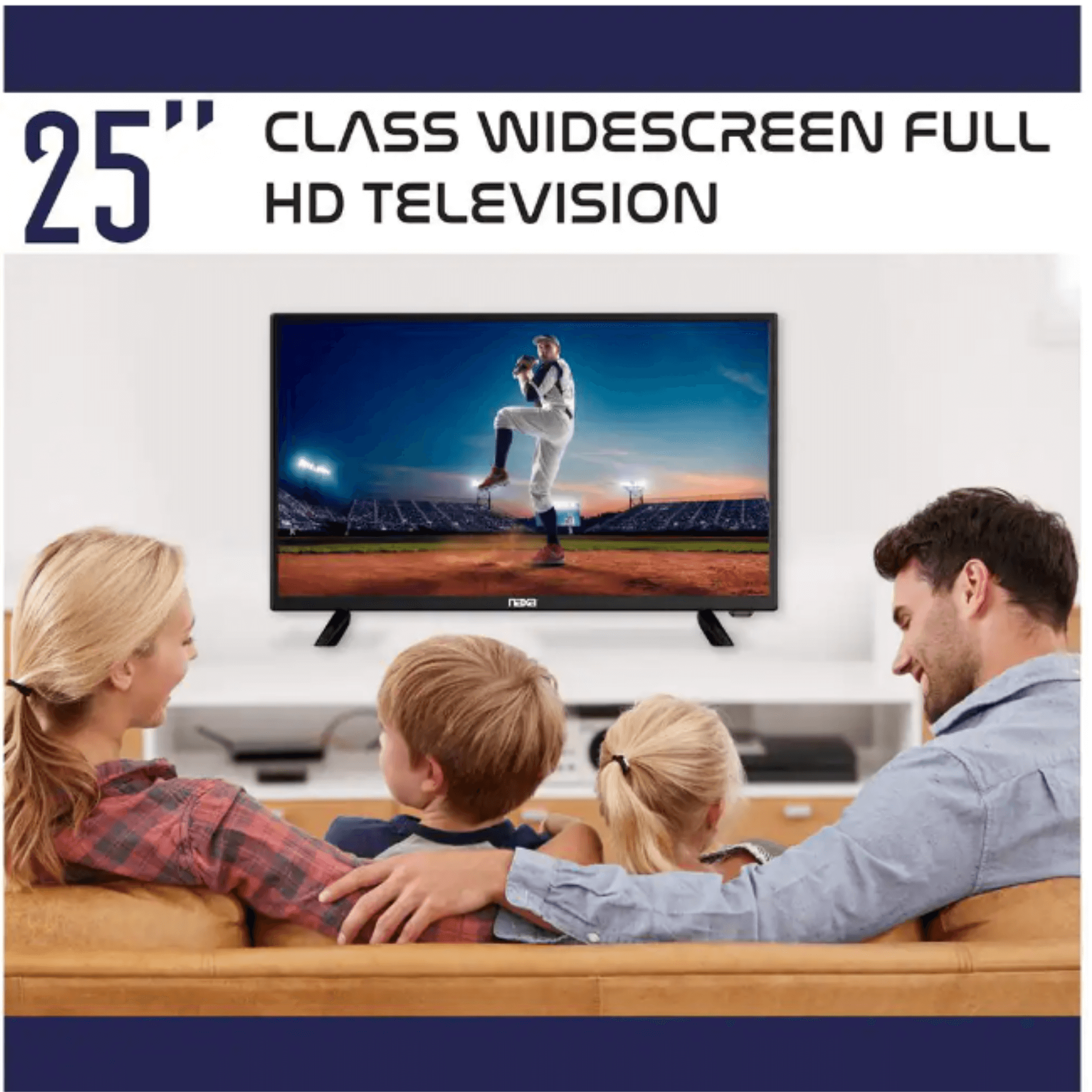 Naxa 25" 12v ACDC LED 1080p HD Television - Refurbished Jupiter Gear Home