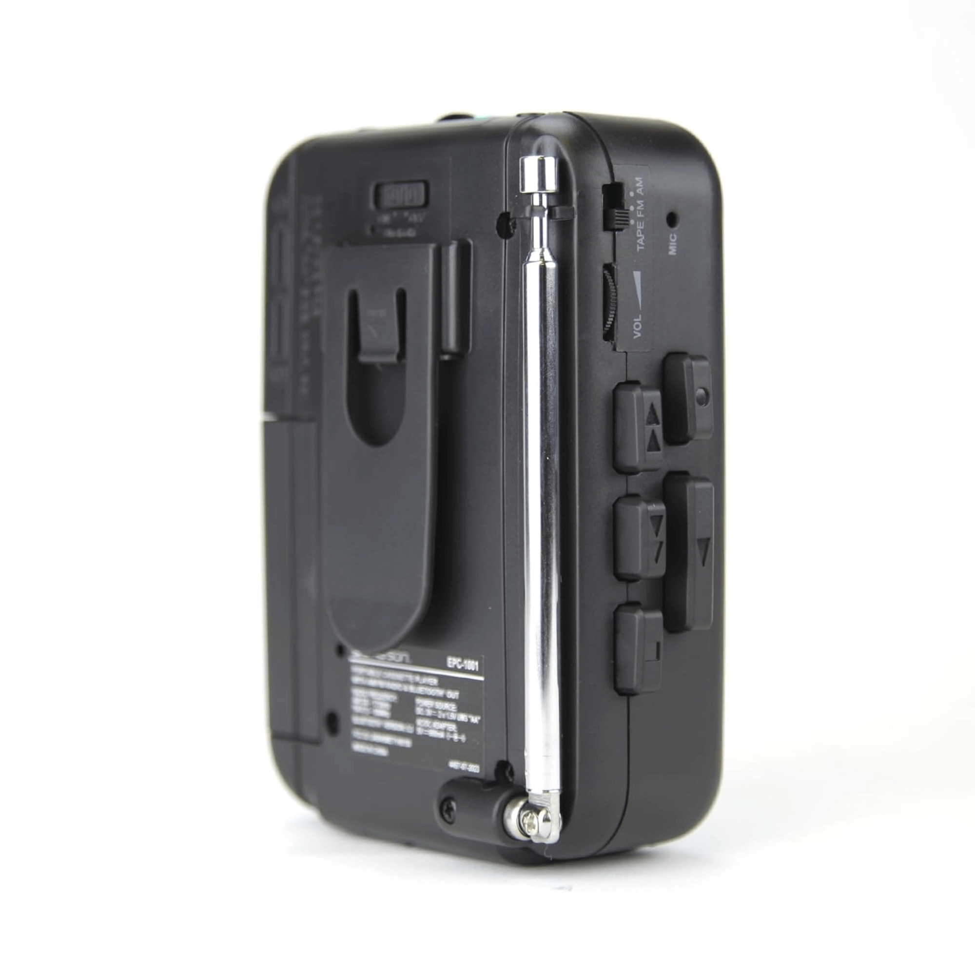Emerson Portable Cassette Player with Bluetooth Out and Built-In Microphone Jupiter Gear Home
