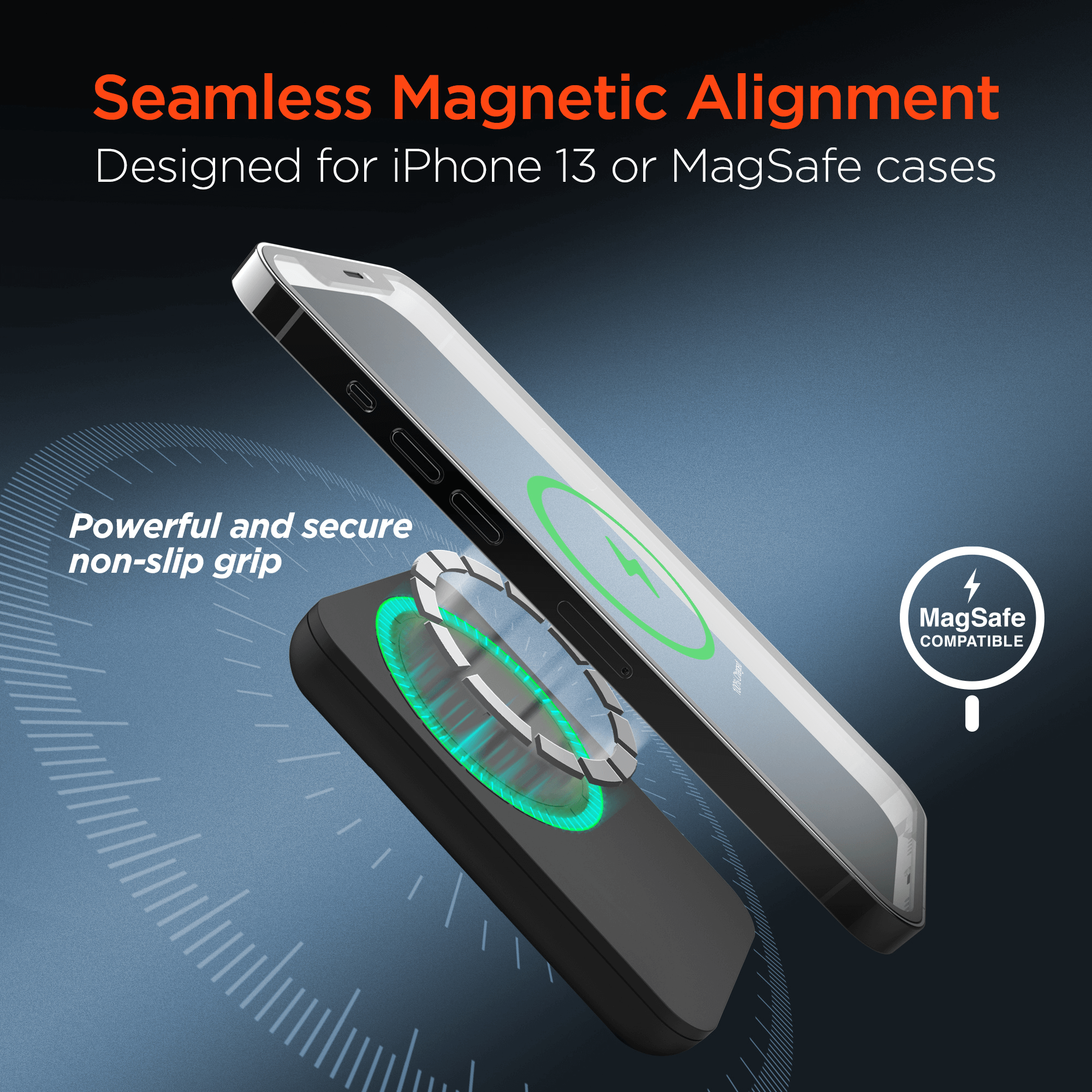 HyperGear 5000mAh Magnetic Wireless Power Bank Jupiter Gear Home