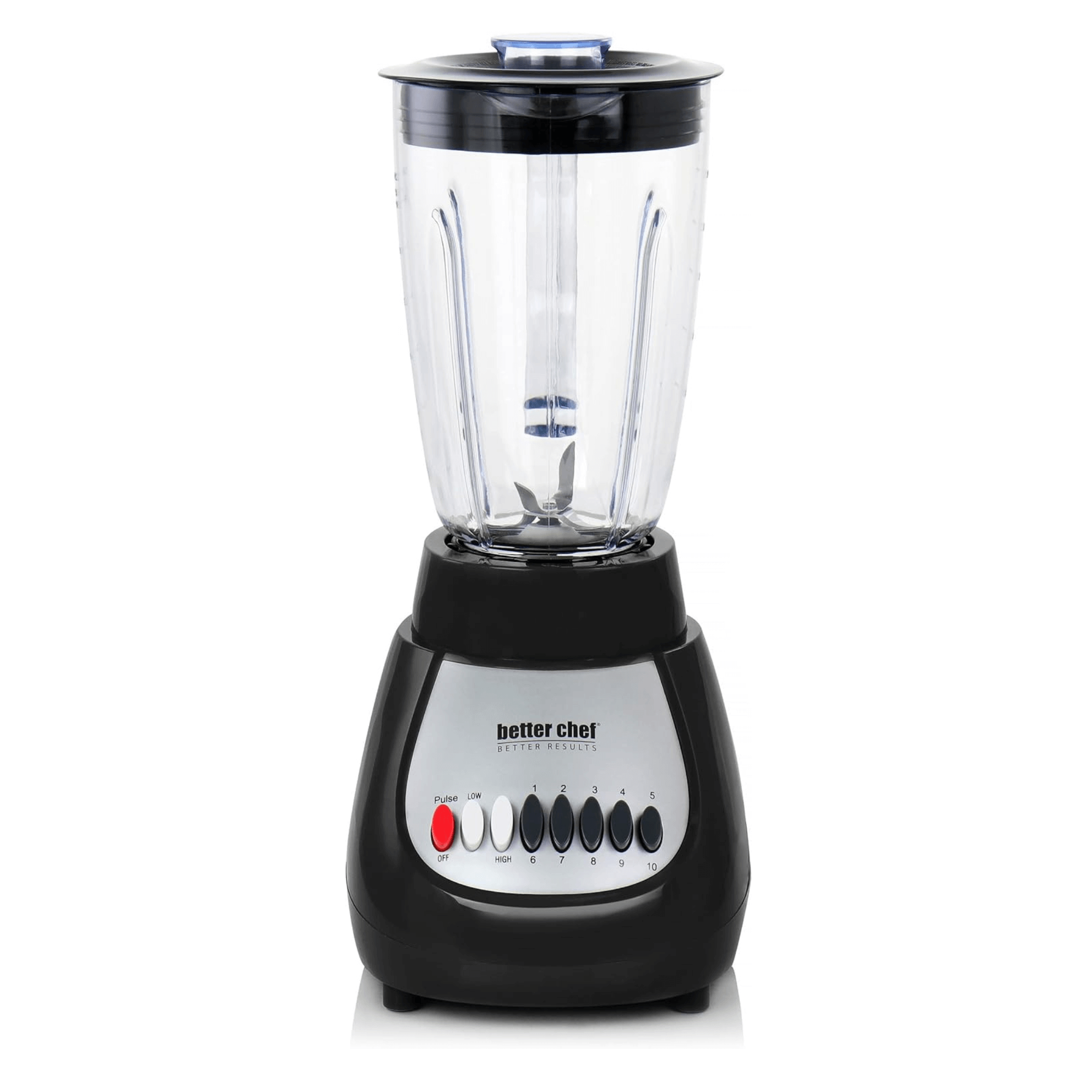 Better Chef Classic 10-Speed 6-Cup Plastic Jar Blender Jupiter Gear Home