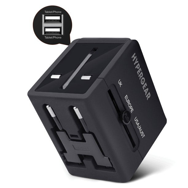 HyperGear All-in-one World Travel Adapter Jupiter Gear Home