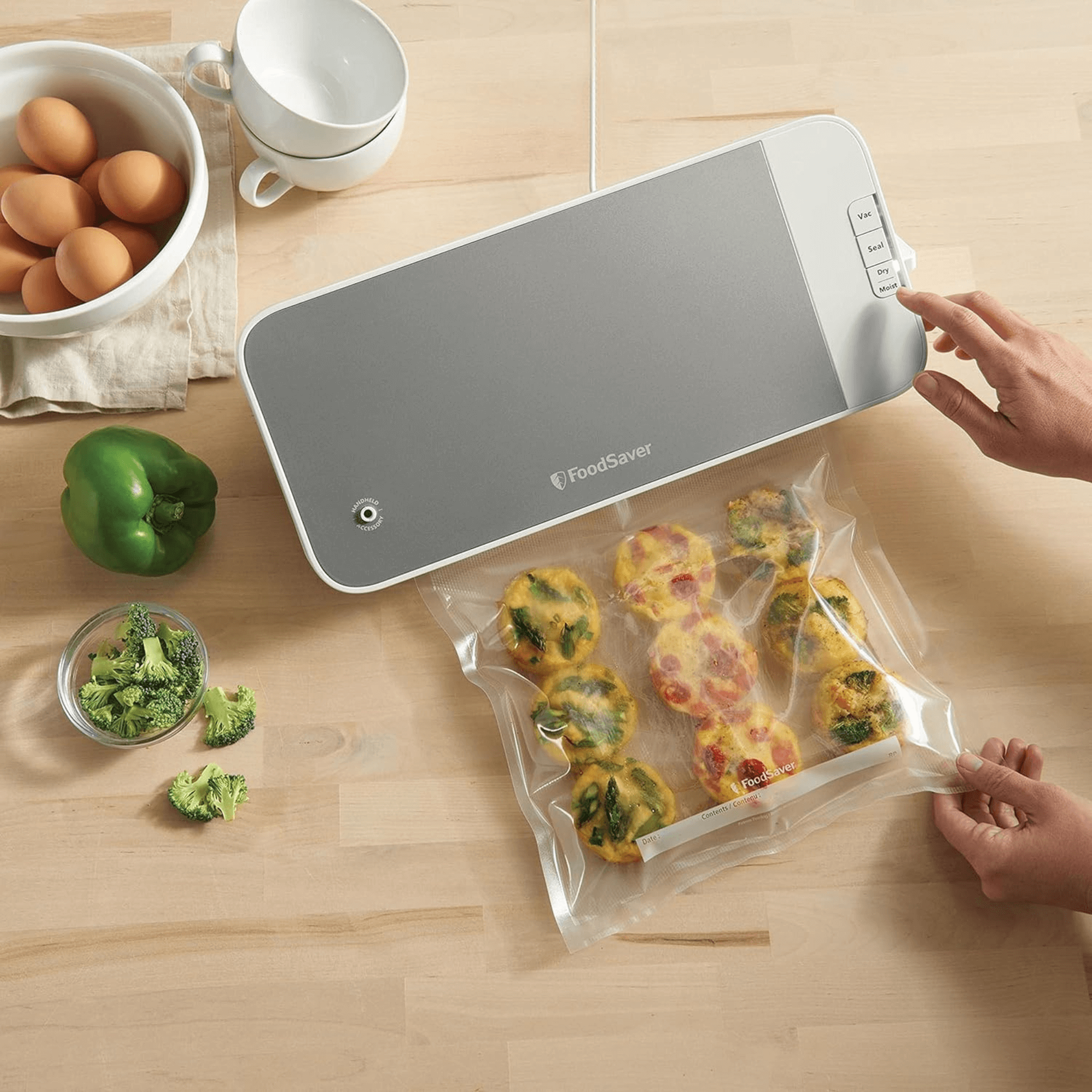 FoodSaver Food Sealer and Kit Vacuum Sealing System with Bonus Handheld Sealer Jupiter Gear Home