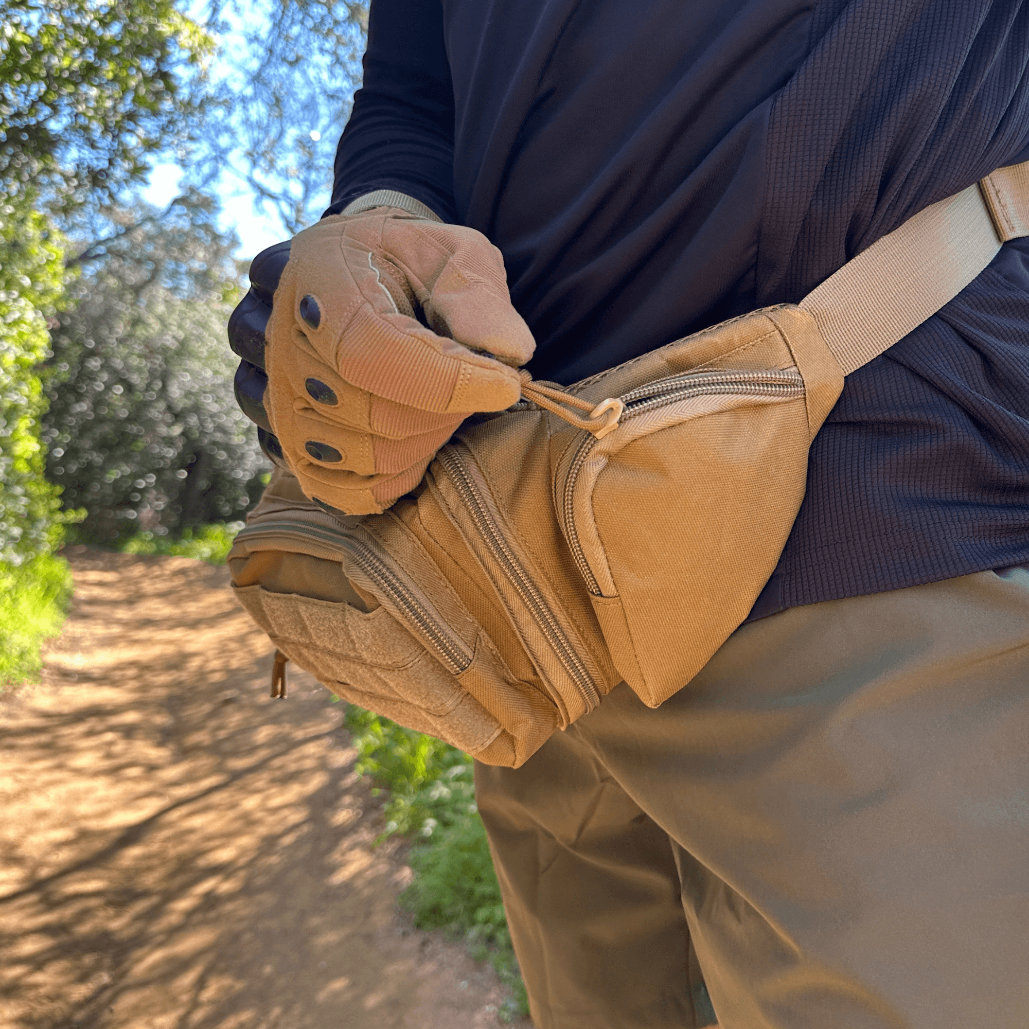 JupiterGear Tactical Military Fanny Pack Waist Bag & MOLLE EDC Pouch For Outdoor Activities Jupiter Gear Home