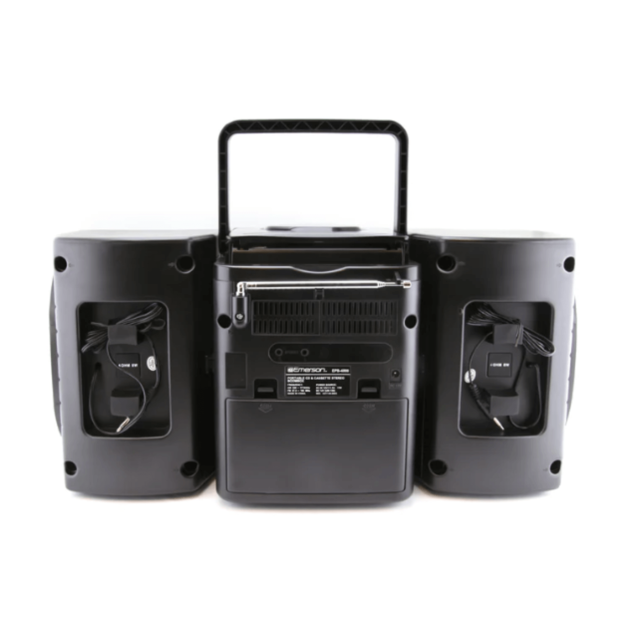 Emerson Portable CD & Cassette Stereo Boombox Jupiter Gear Home