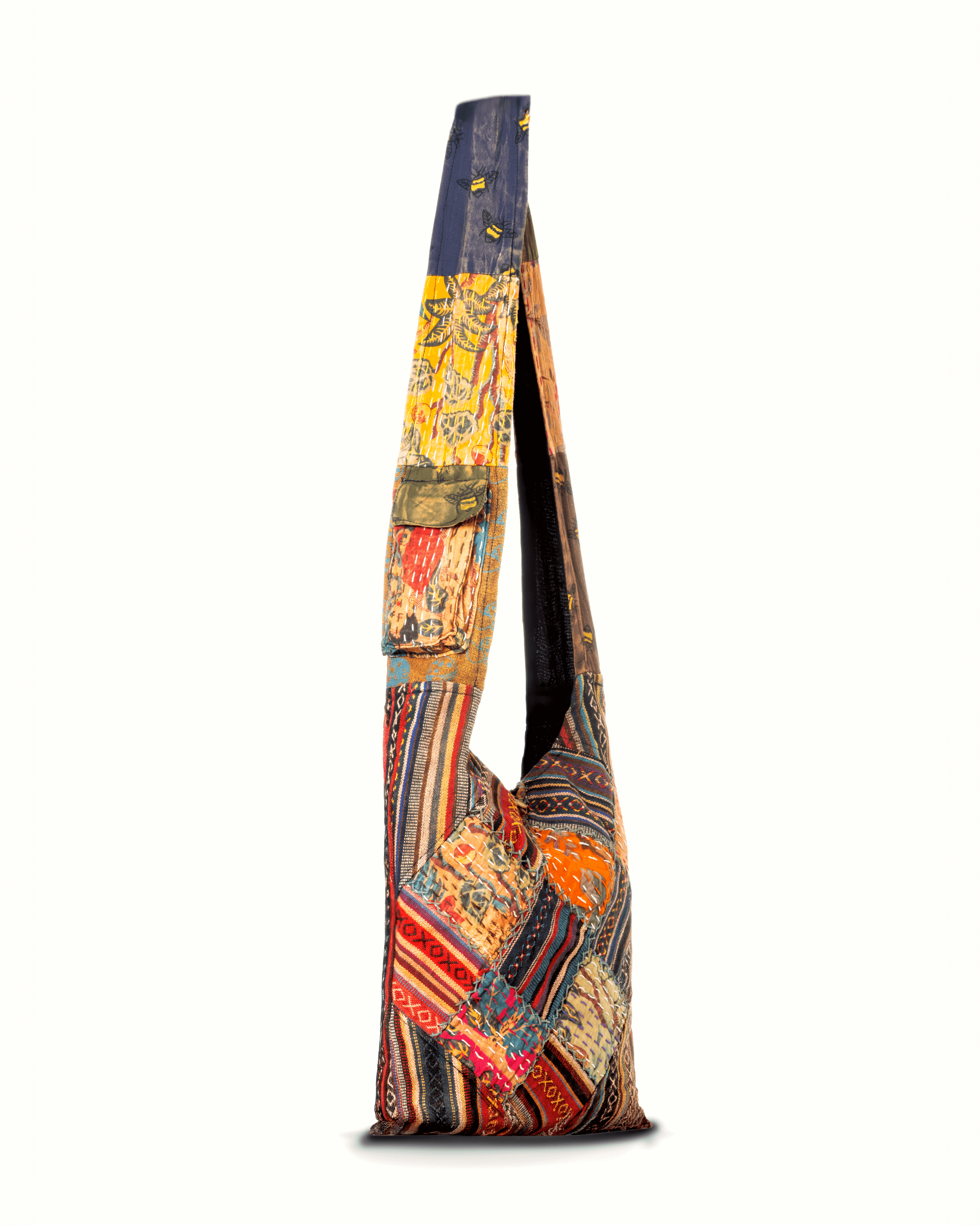 Kathmandu Collection Quilted Patchwork Hobo Bag Jupiter Gear Home