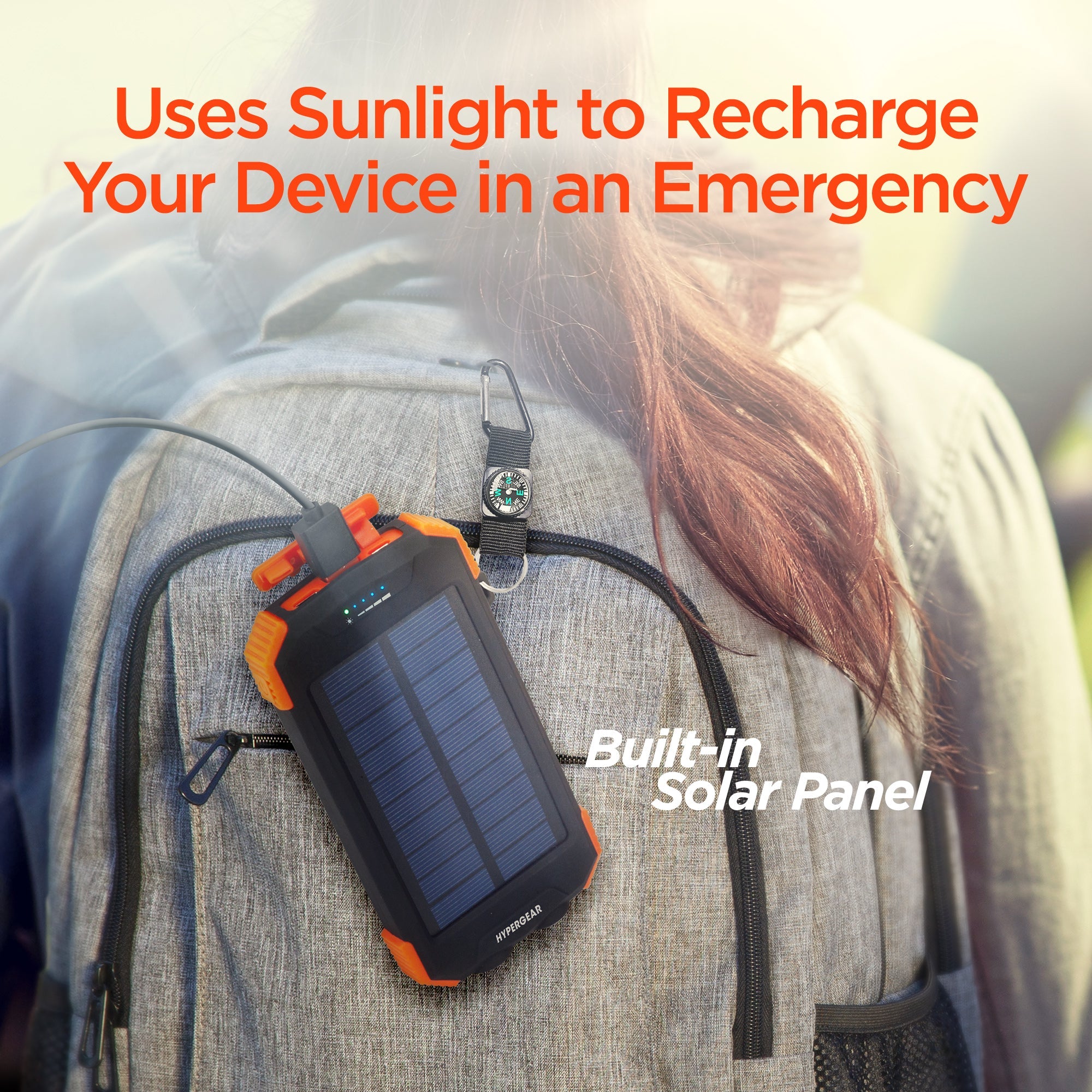 HyperGear Solar 10000mAh Wireless Power Bank Jupiter Gear Home