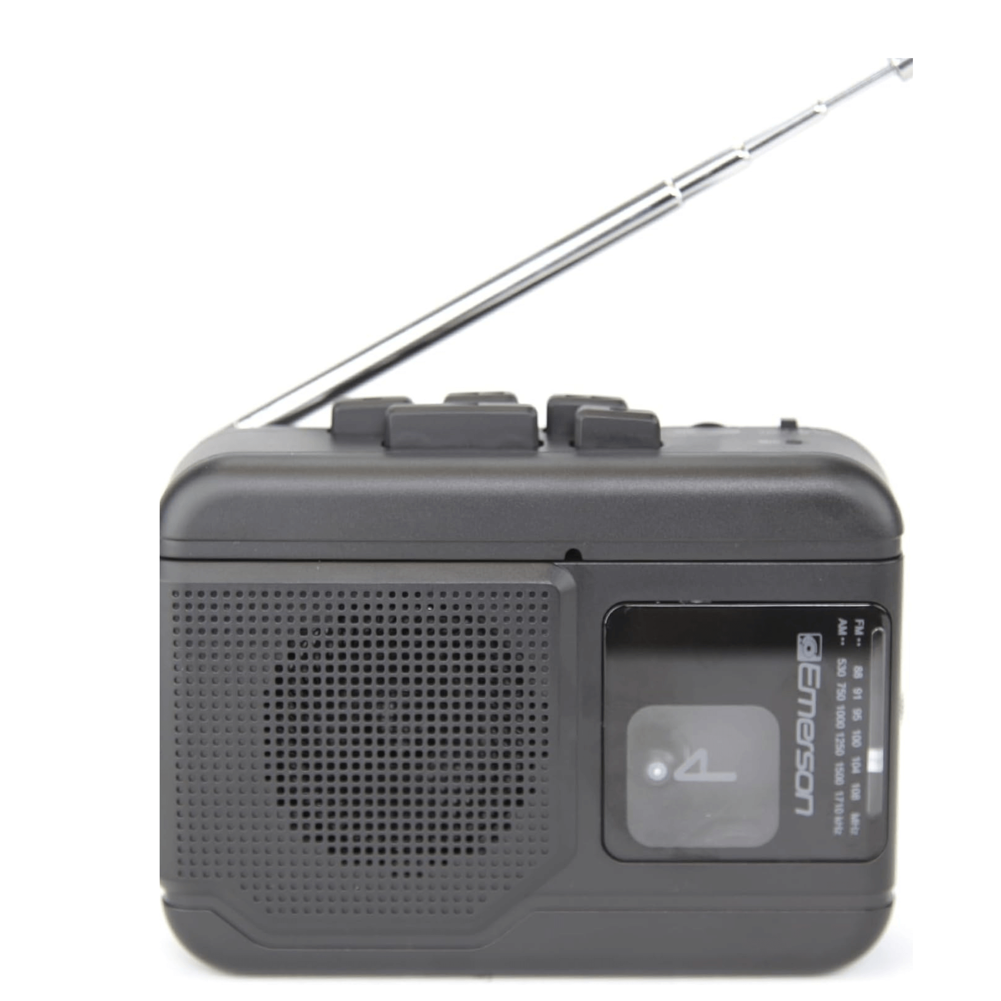 Emerson Portable Cassette Player with Bluetooth Out and Built-In Microphone Jupiter Gear Home