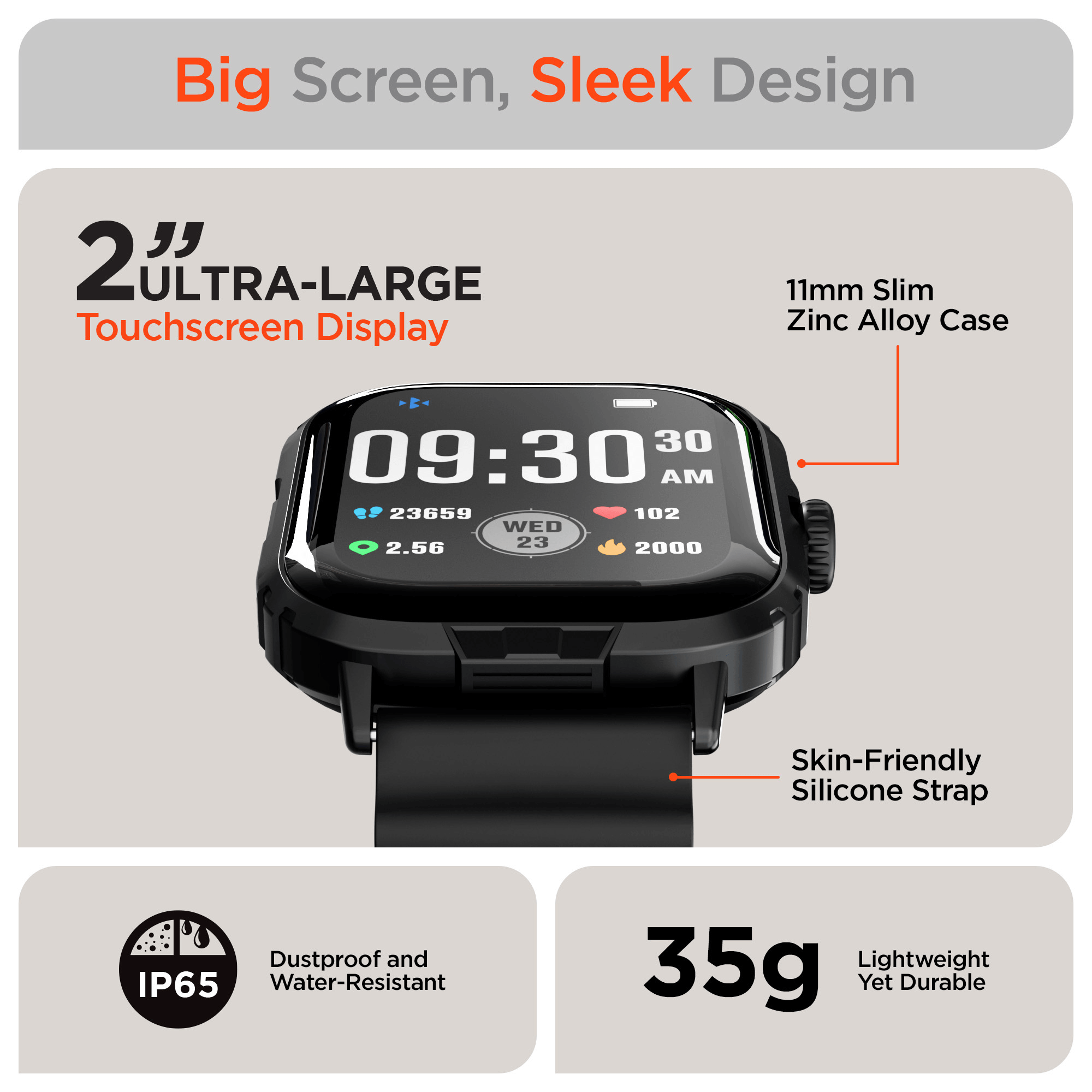 HyperGear FIT X2 Smartwatch and Fitness Tracker Jupiter Gear Home
