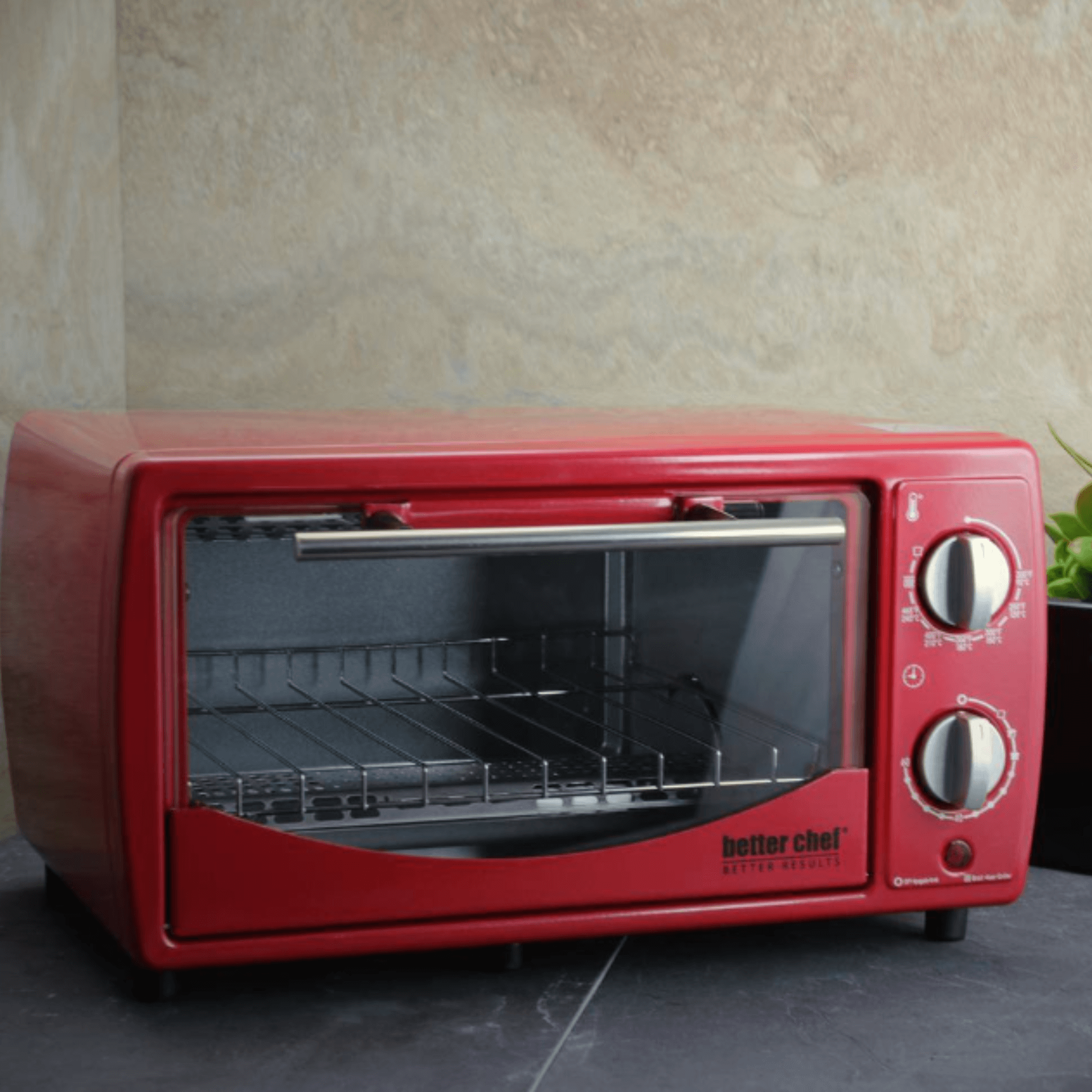 Better Chef 9L Toaster Oven Broiler with Slide-Out Rack and Bake Tray Jupiter Gear Home