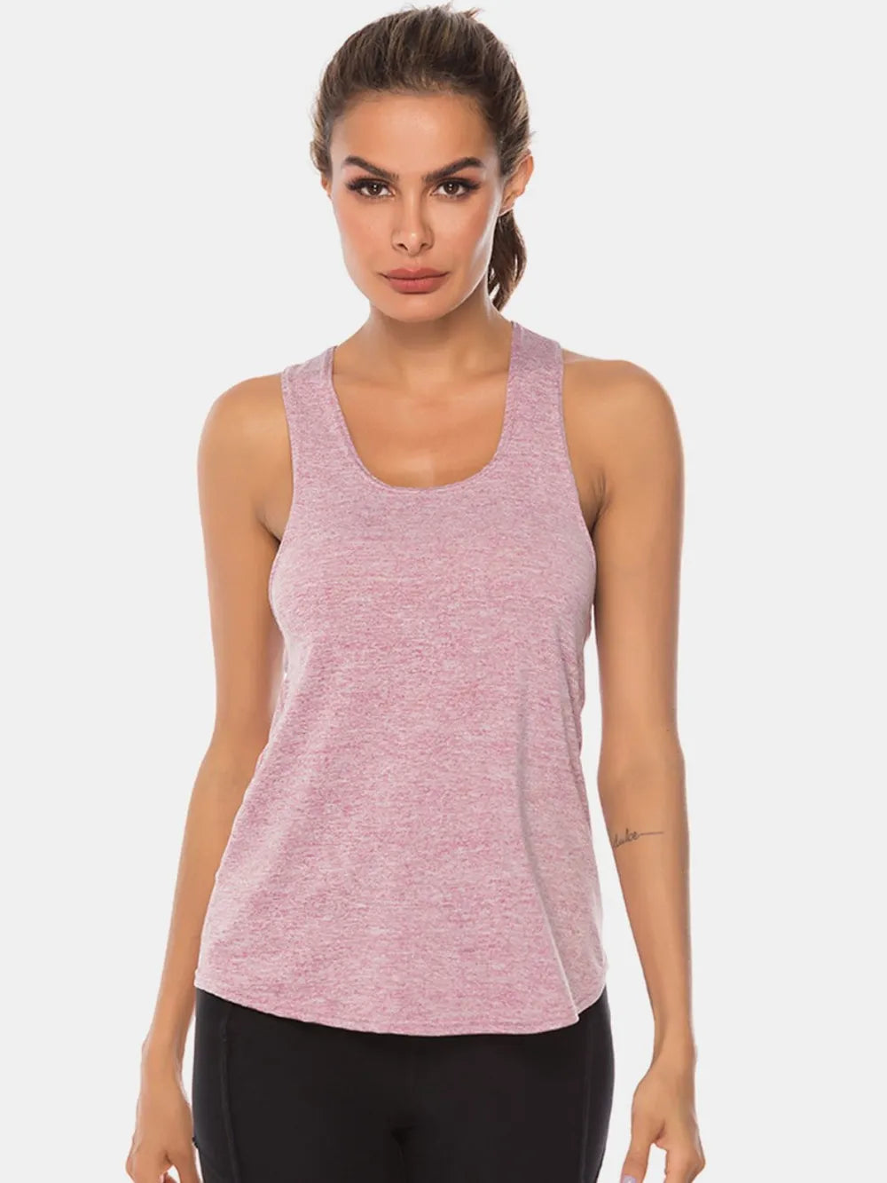 JupiterGear Scoop-Neck Long Tank Top Jupiter Gear Home
