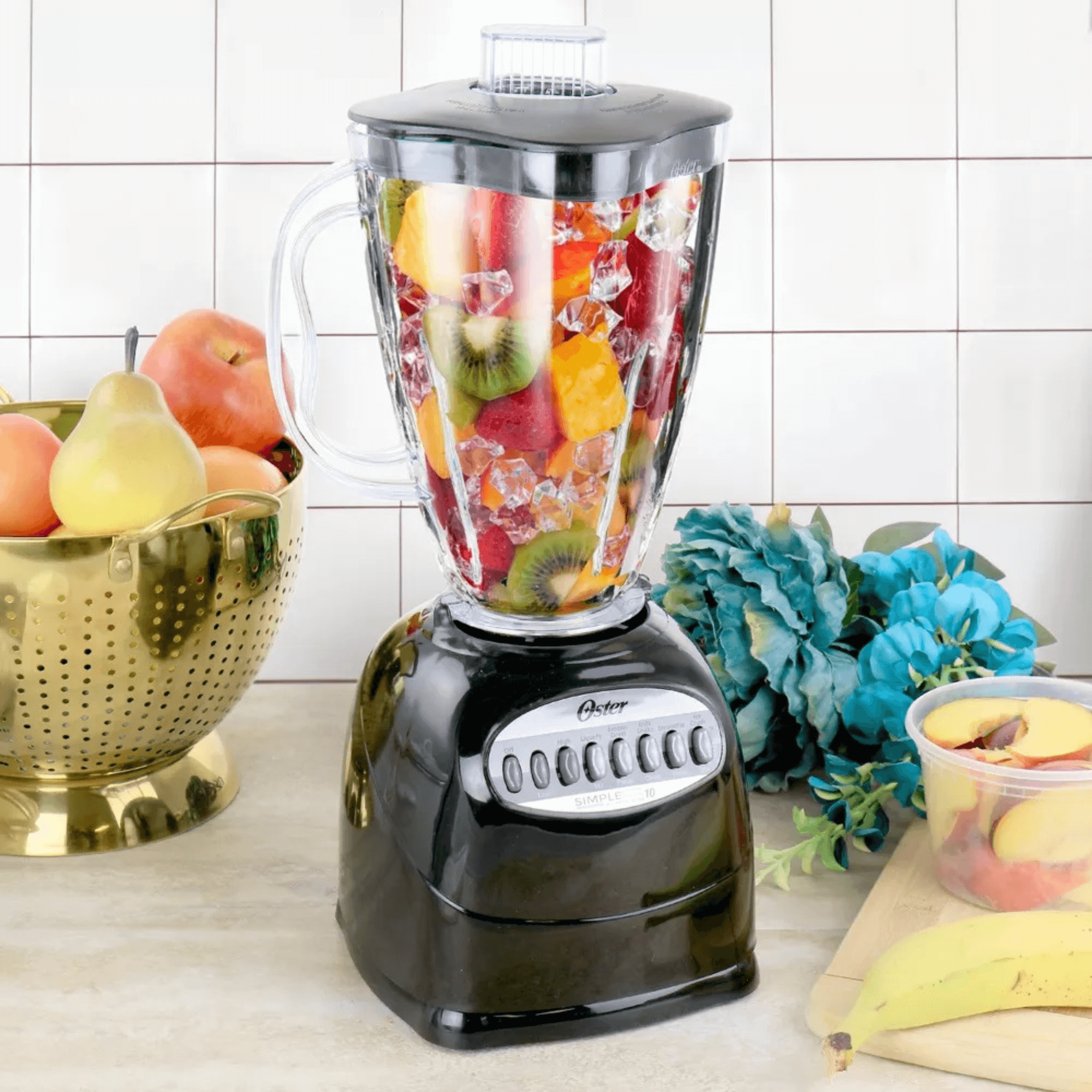 Oster 10-Speed Simple-Blend Plastic Jar Blender Jupiter Gear Home