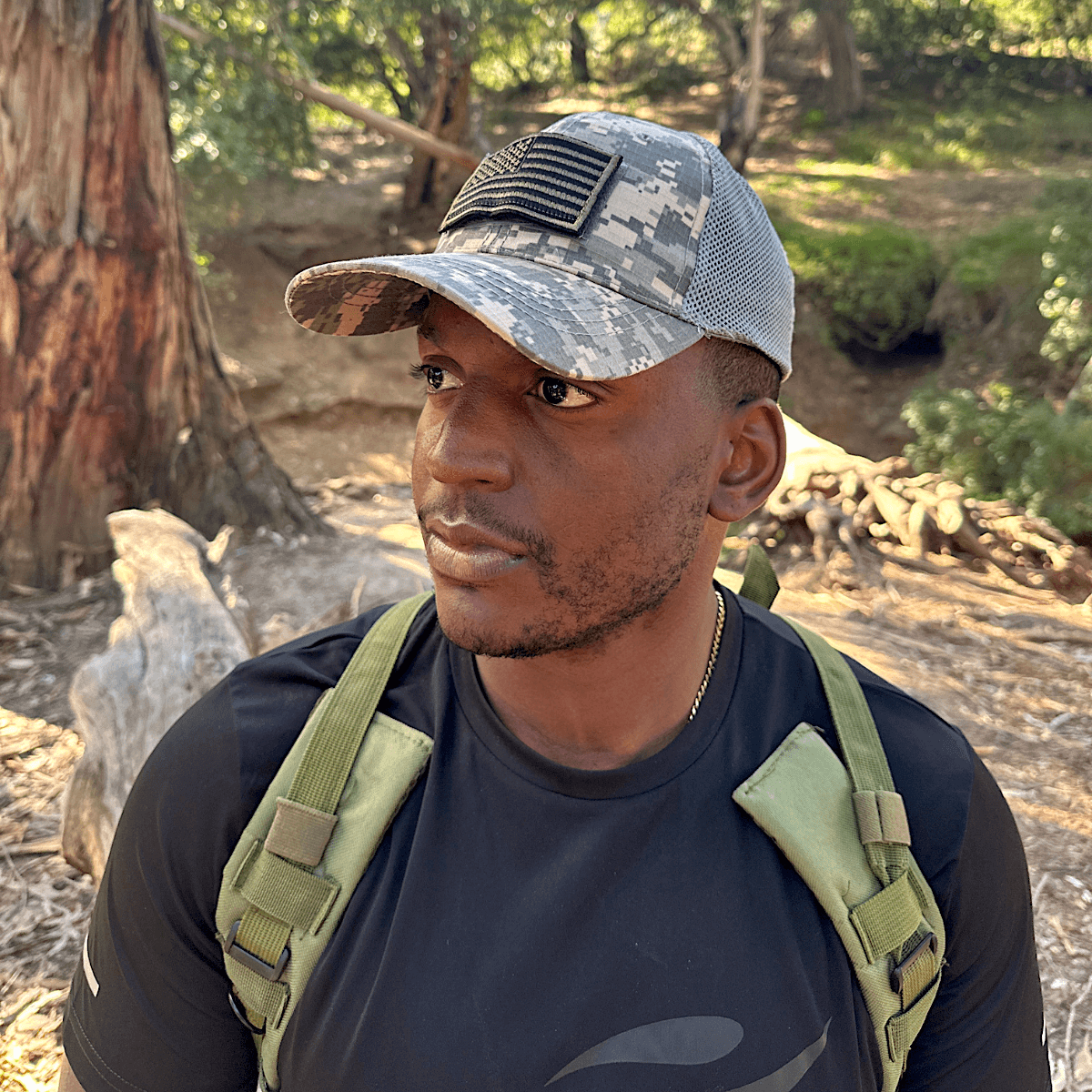 JupiterGear Military-Style Tactical Patch Hat with Adjustable Strap | Breathable & Unisex Jupiter Gear Home