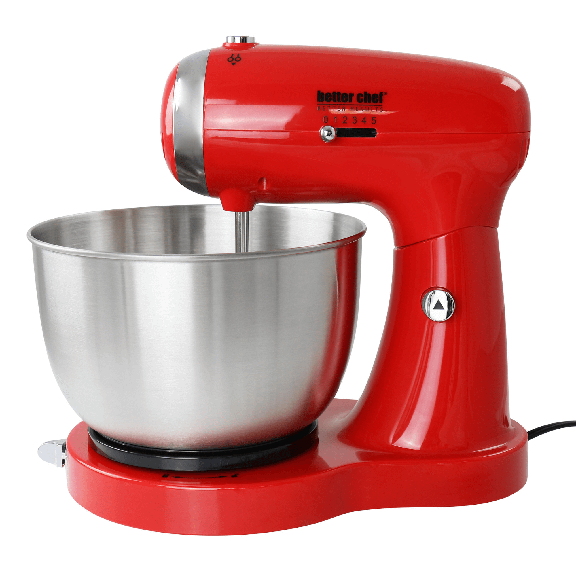 Better Chef 350W Classic Stand Mixer with Stainless Steel Bowl Jupiter Gear Home