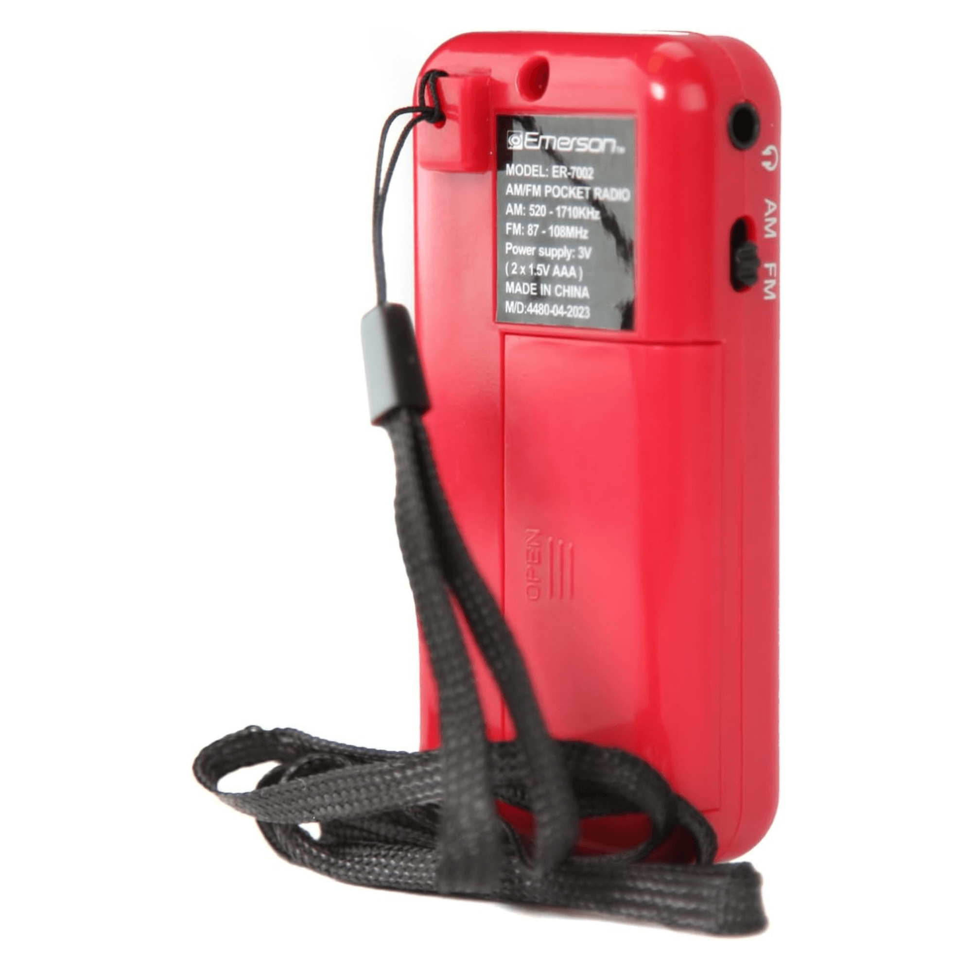 Emerson Portable AMFM Radio with Earbuds and Wide Frequency Range of Stations Jupiter Gear Home