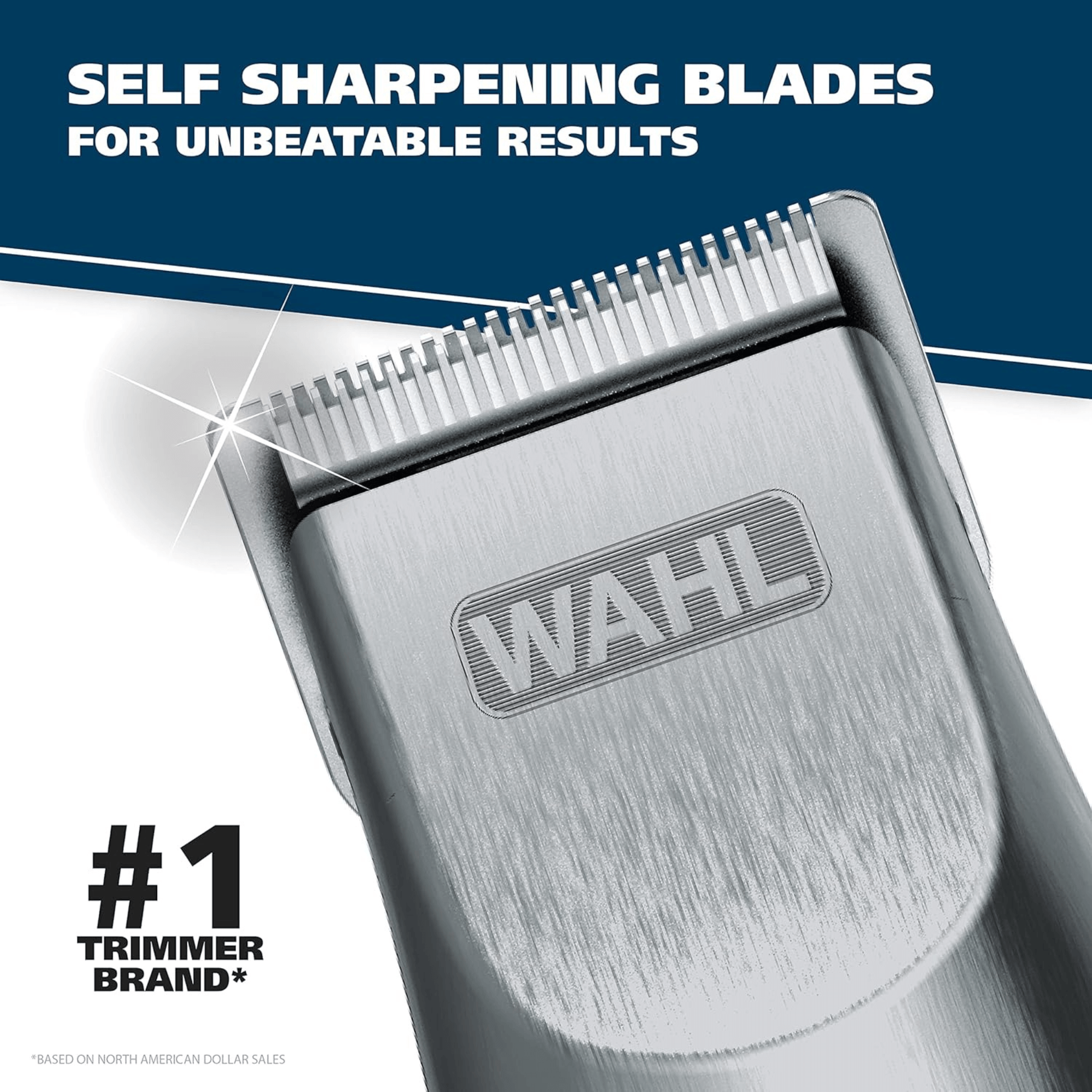 Wahl Groomsman 16-Piece Rechargeable Beard Trimmer and Nose Hair Trimmer Jupiter Gear Home