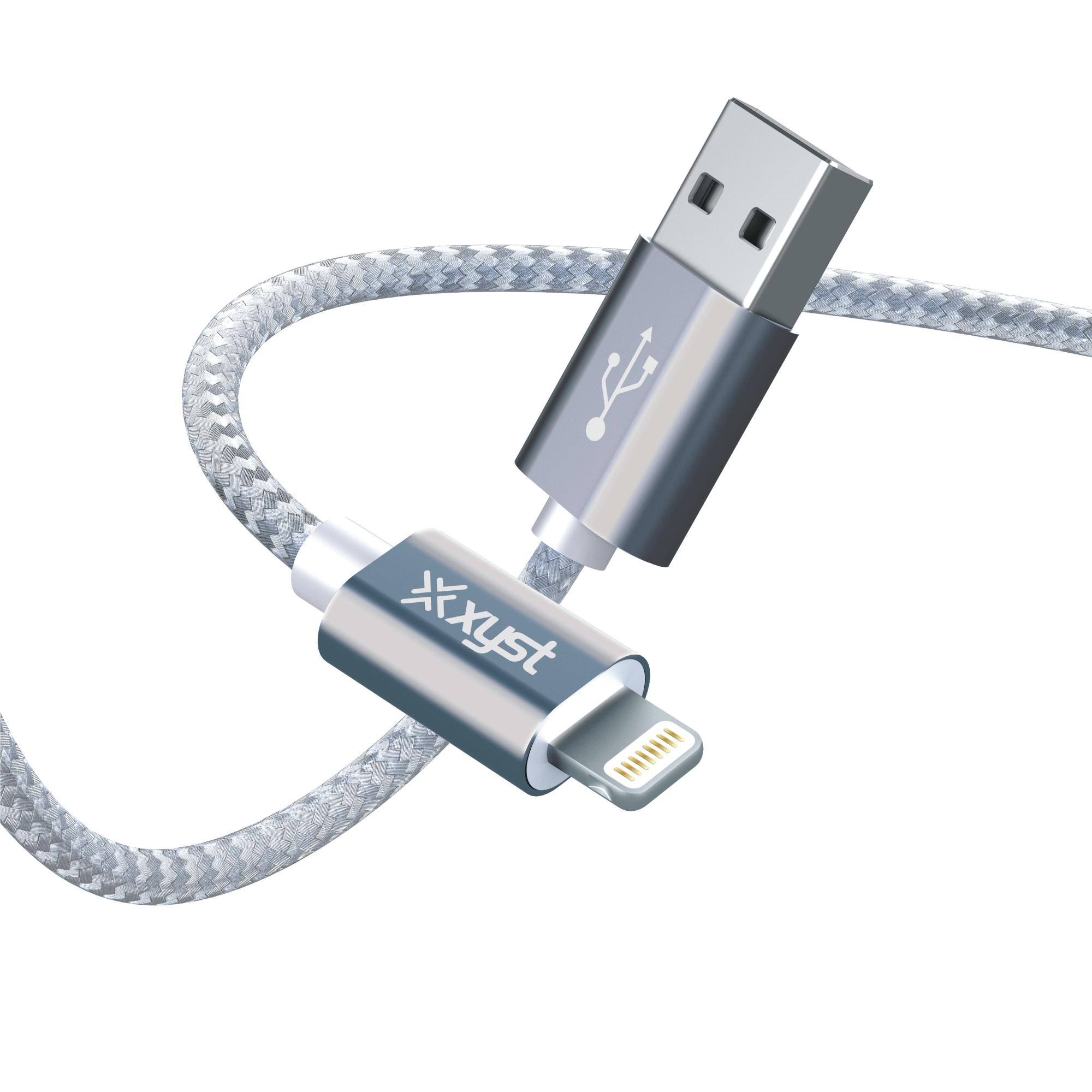 Xyst Charge and Sync USB to Lightning Braided Cable 10Ft Jupiter Gear Home