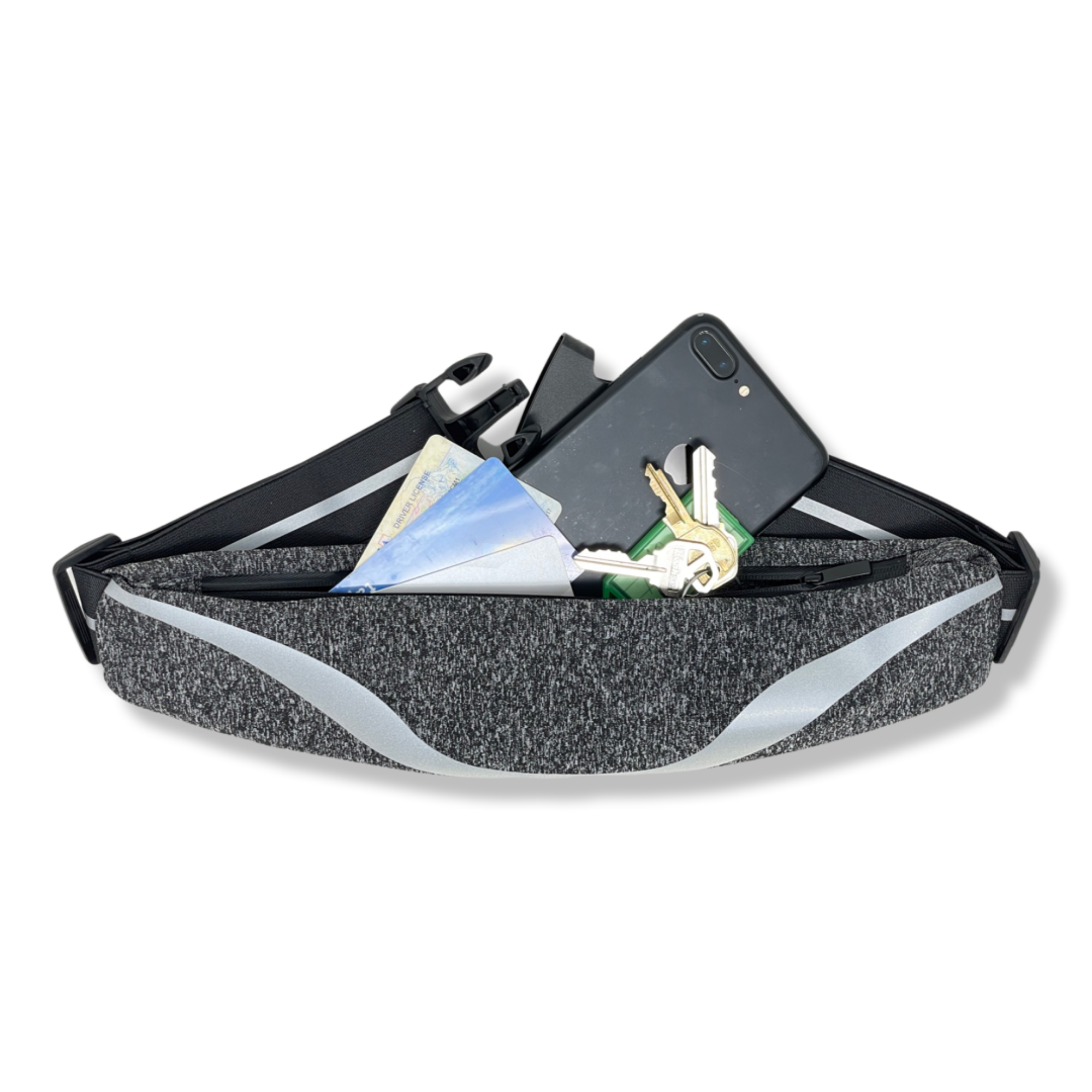 JupiterGear Water-Resistant Sport Waist Pack Running Belt with Reflective Strip Jupiter Gear Home