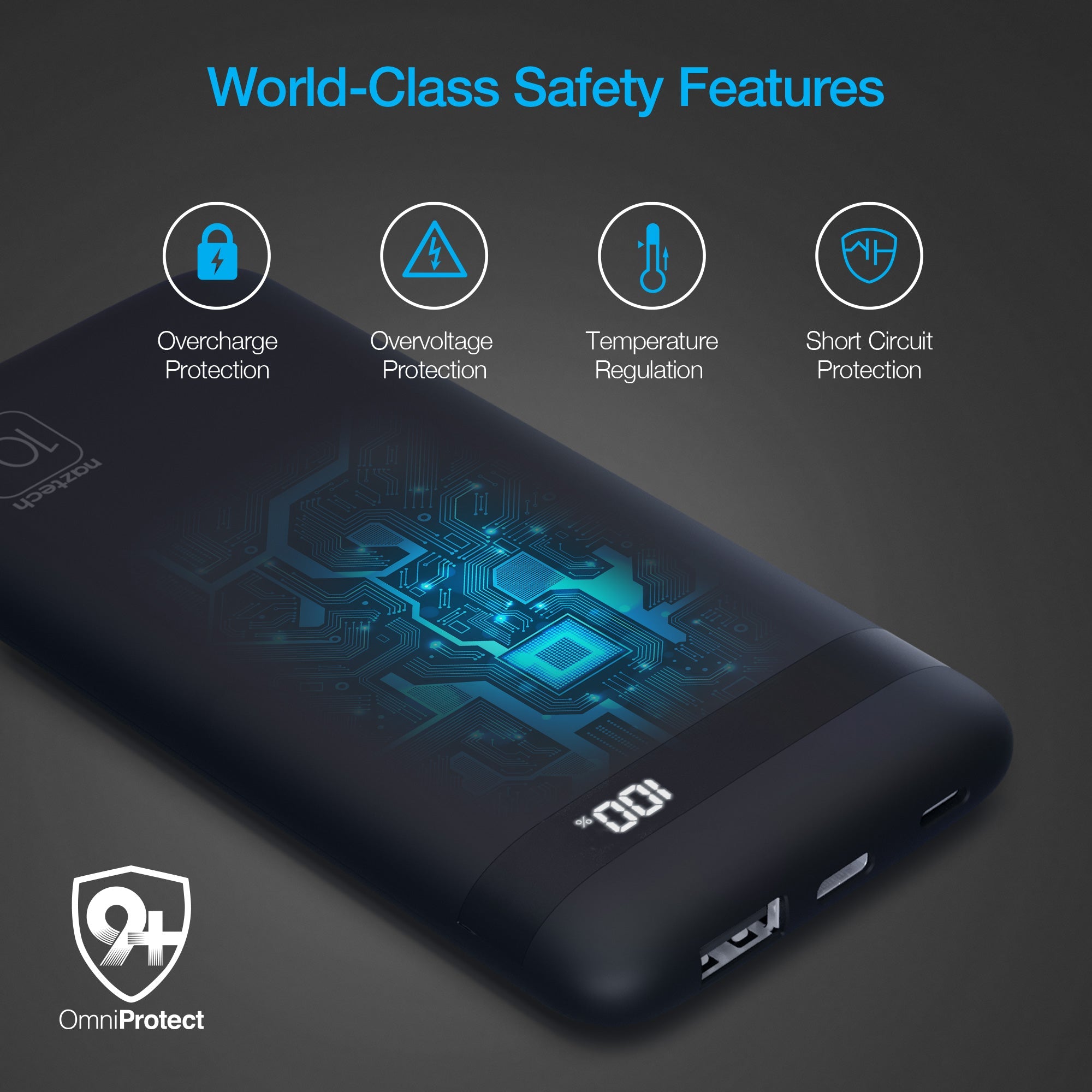 Naztech PowerBolt PD Wireless Power Bank with MFI Input Jupiter Gear Home