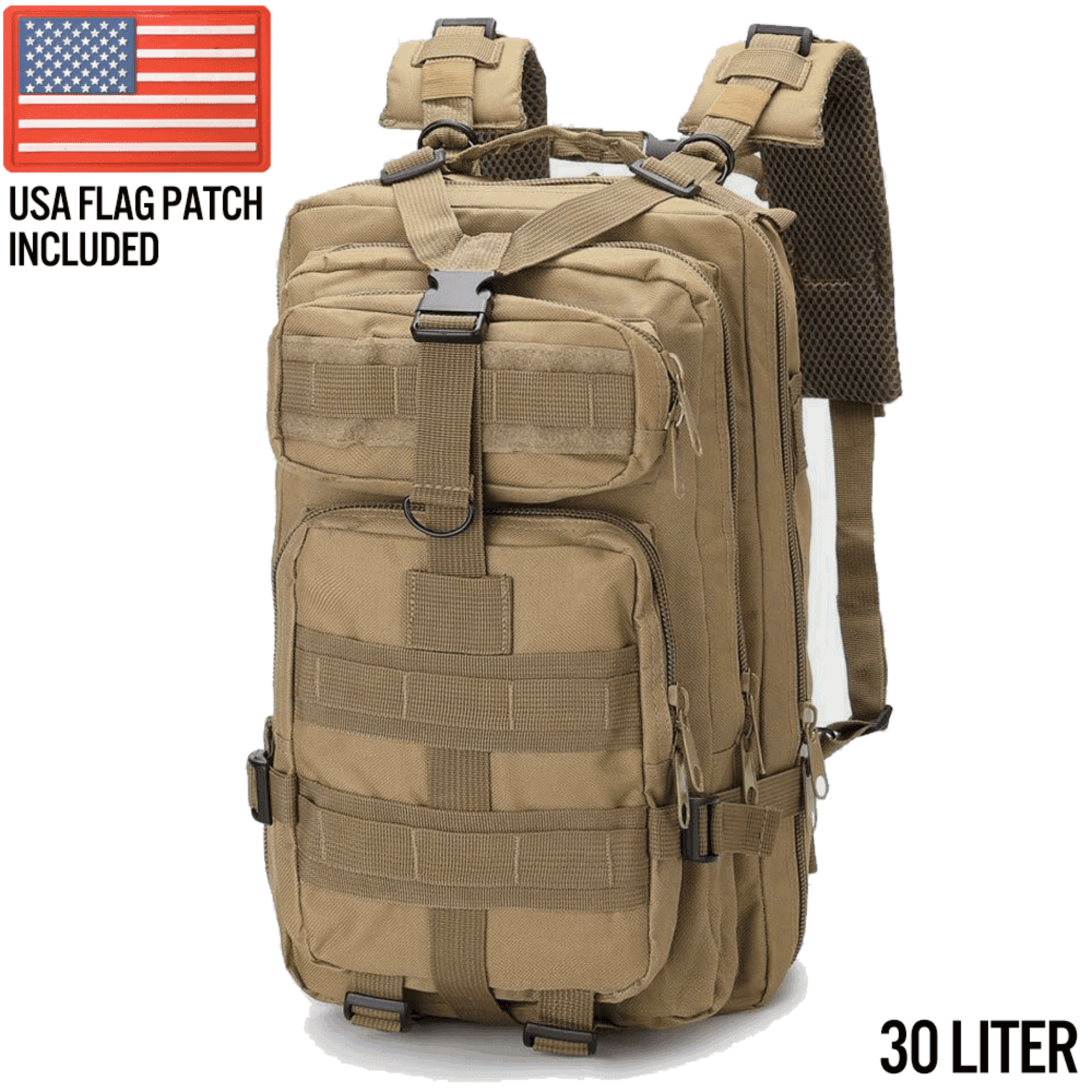 XGear Tactical Small 30L Tactical Backpack Survival Bag Jupiter Gear Home