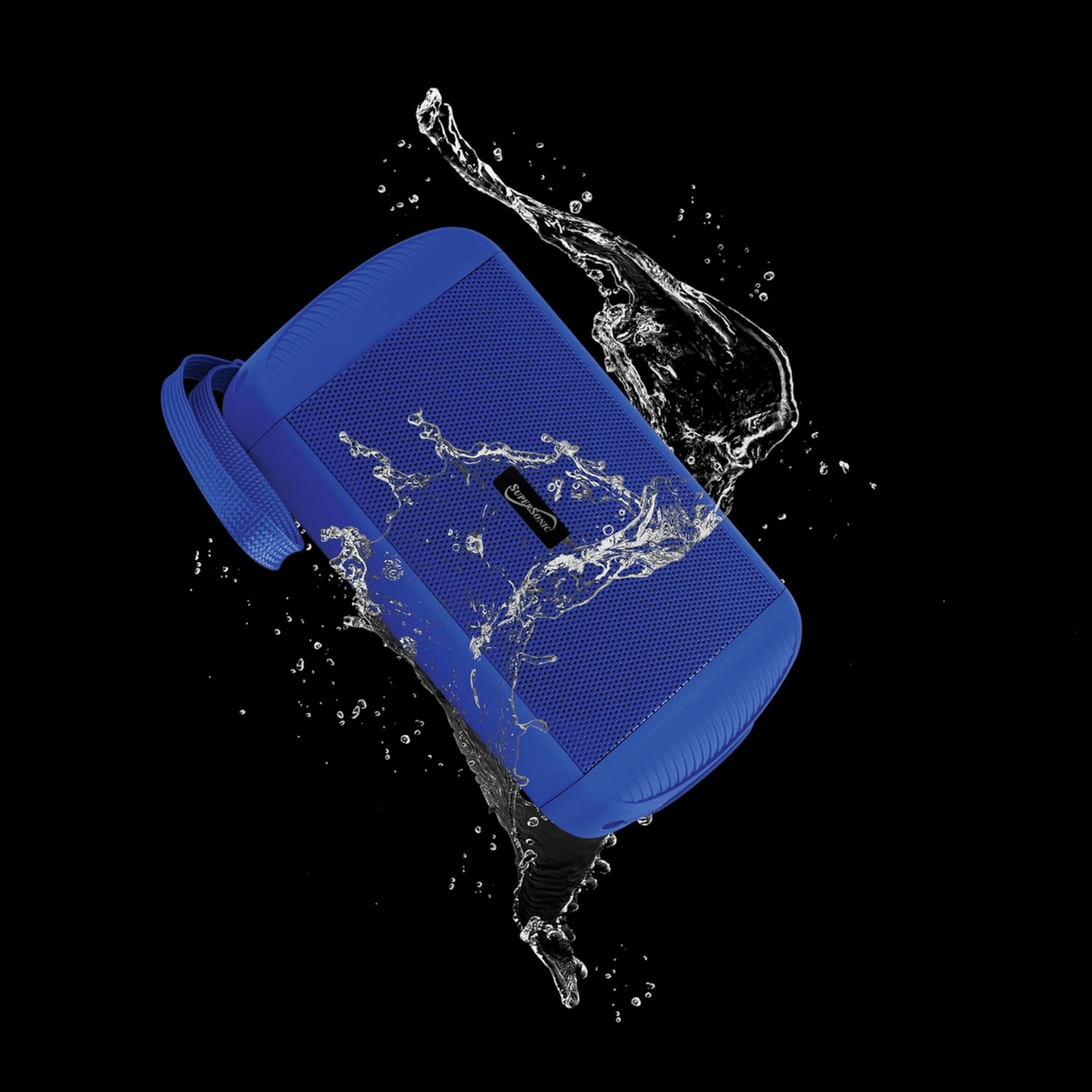 Supersonic IPX6 Water-Resistant Portable BT Speaker with True Wireless Technology Jupiter Gear Home