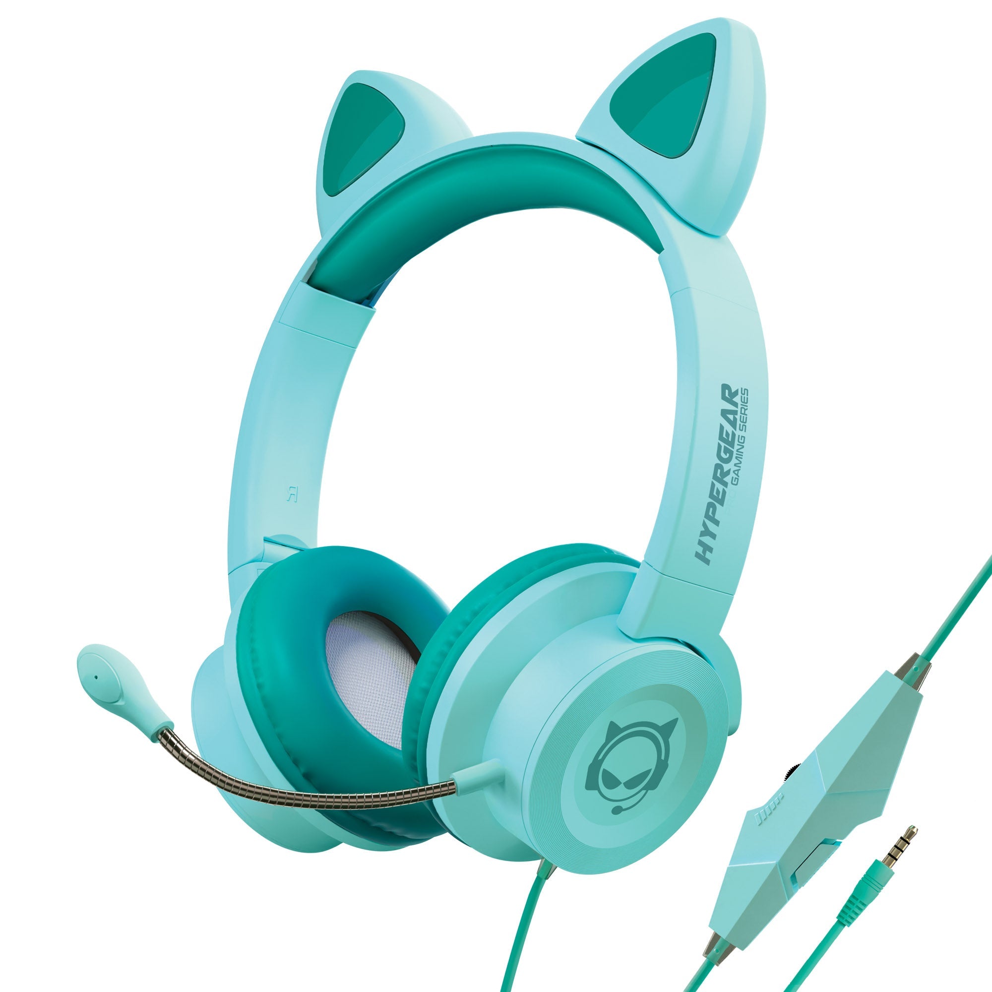 HyperGear Kombat Kitty Gaming Headset with Detachable Mic Jupiter Gear Home