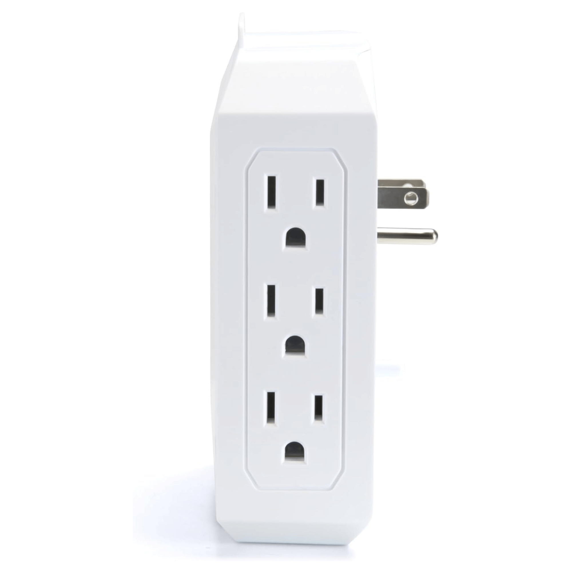 Emerson 6-Outlet + USB Wall Charger with Surge Protection and LED Lighting Jupiter Gear Home