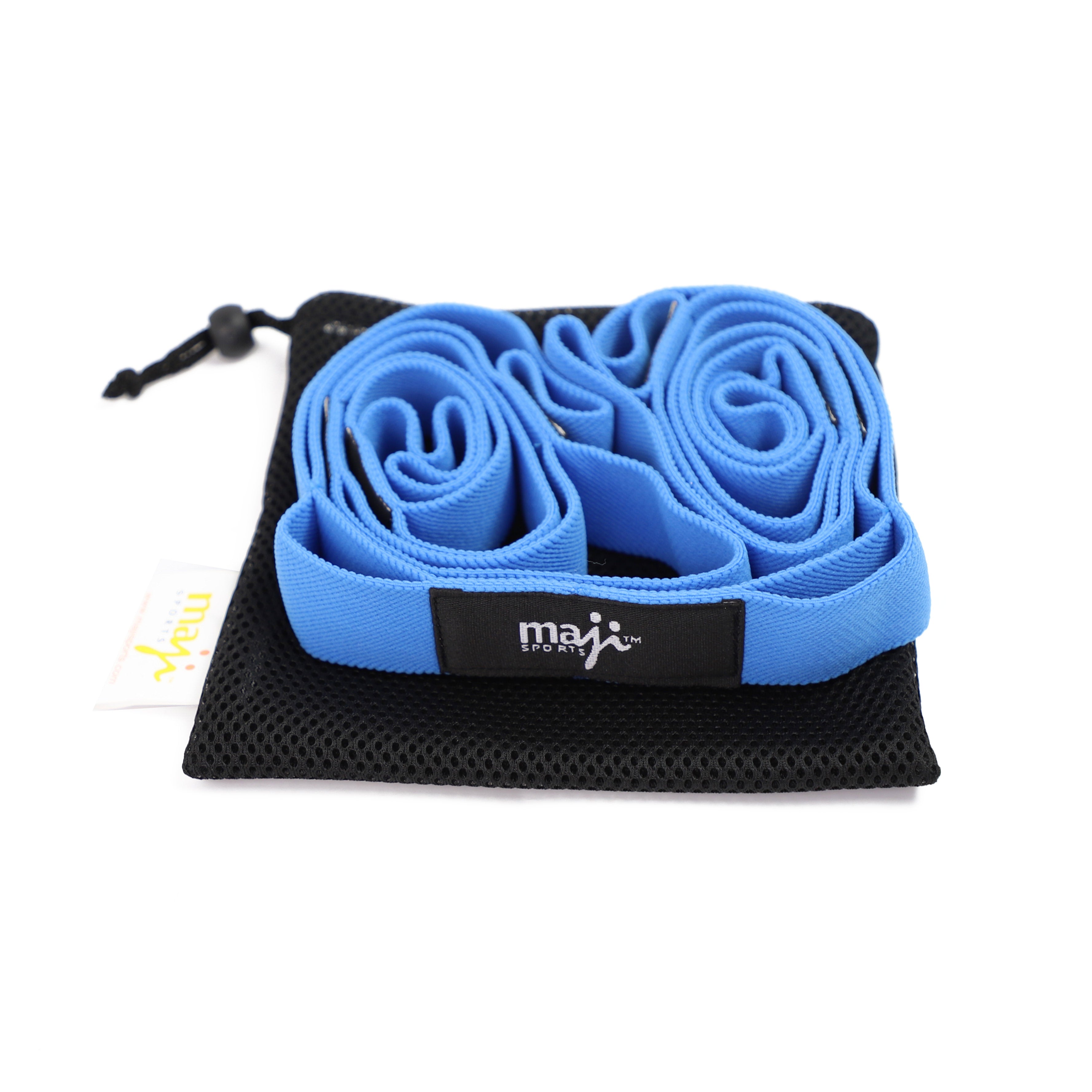 Maji Sports Elastic Yoga Straps With 10 Loops Jupiter Gear Home