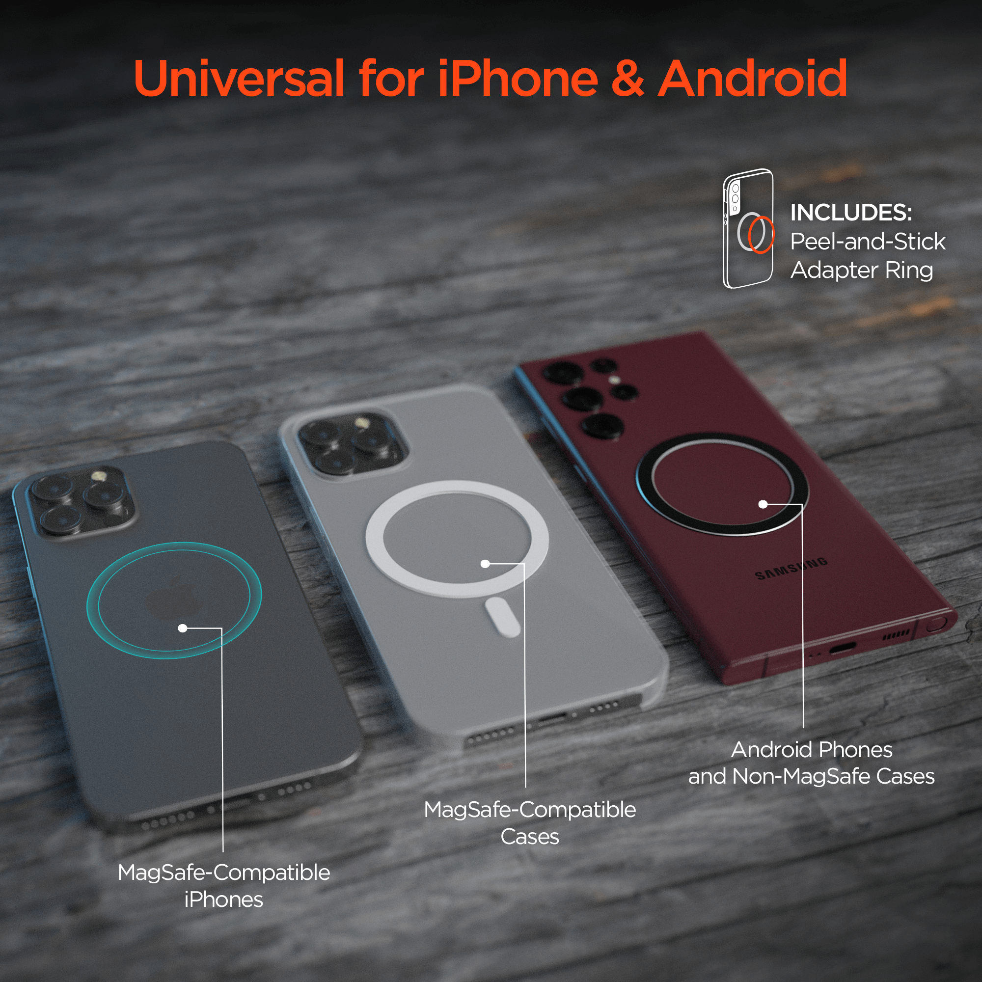 HyperGear MagGrip MagSafe Phone Mount Kit Jupiter Gear Home