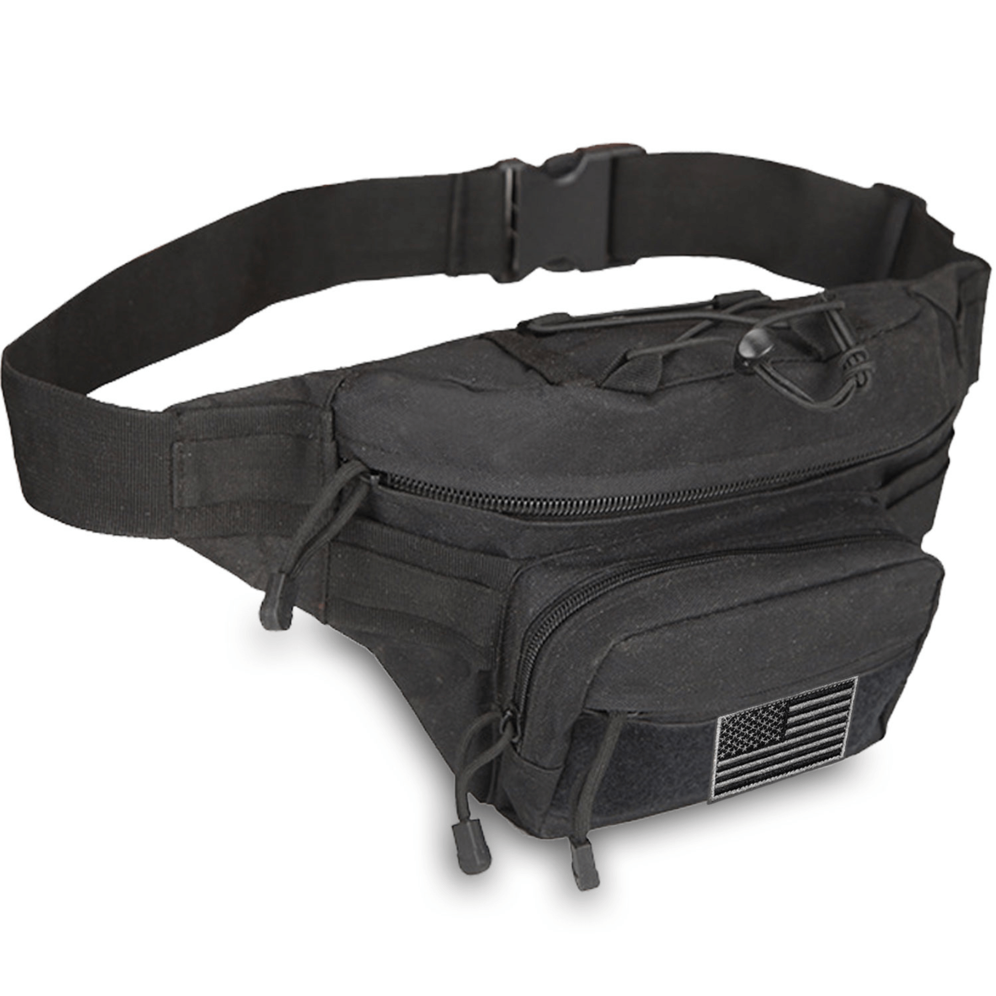 XGear Tactical Hunting Fanny Pack with USA Flag Patch Jupiter Gear Home