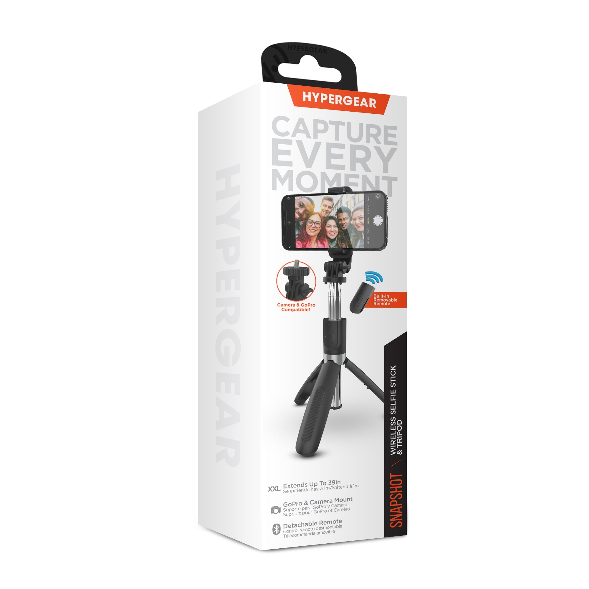 HyperGear SnapShot Wireless Selfie Stick + Tripod Jupiter Gear Home