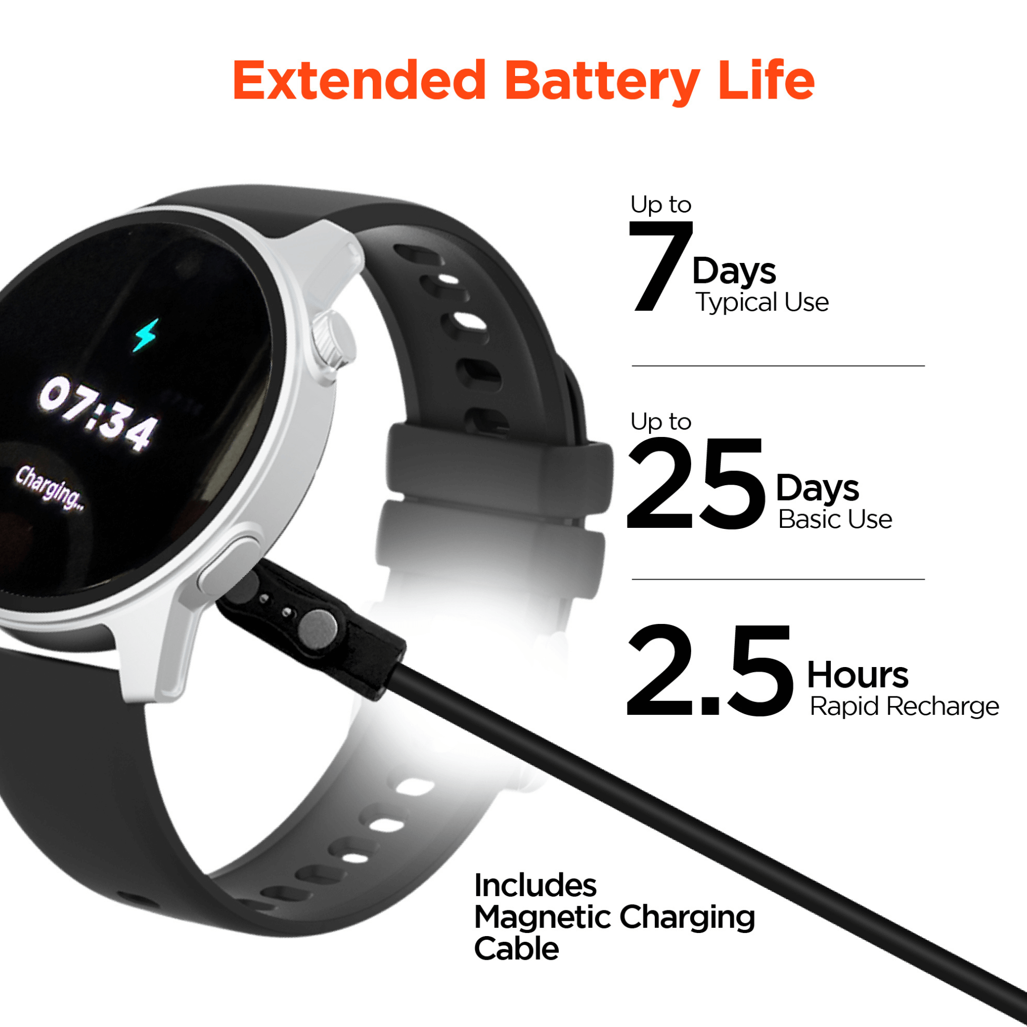 HyperGear SmartWatch + Fitness Tracker Jupiter Gear Home