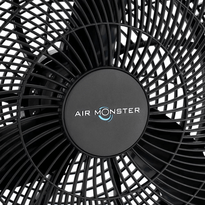 Air Monster 16-Inch 3-Speed 65W Air Circulator Adjustable-Tilt Floor Fan Jupiter Gear Home