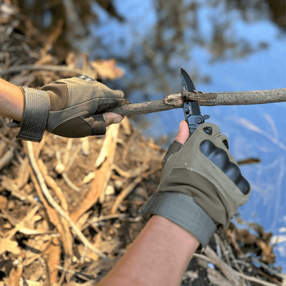 JupiterGear Tactical Military Fingerless Airsoft Gloves for Outdoor Sports, Paintball, and Motorcycling Jupiter Gear Home