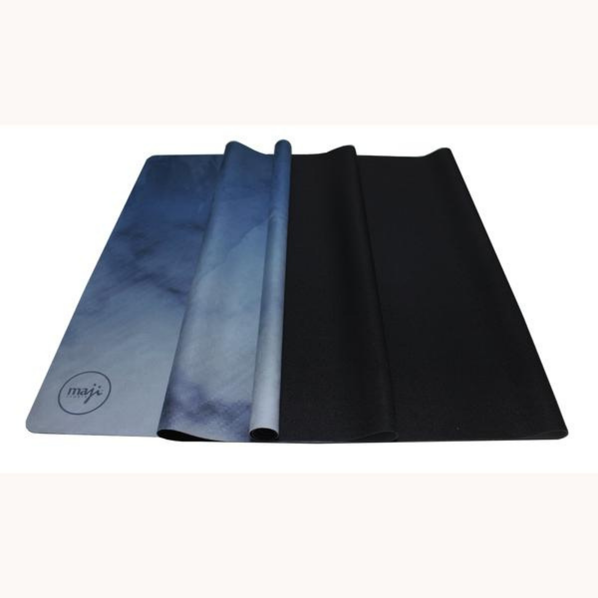 Maji Sports Suede &amp; Natural Rubber Travel Yoga Mat Jupiter Gear Home