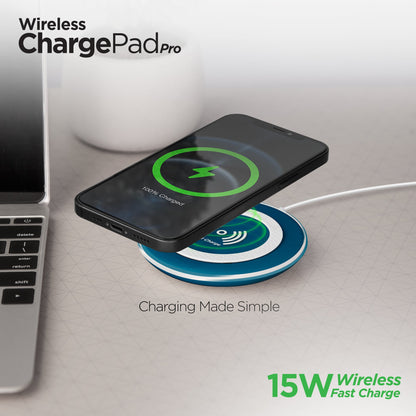 HyperGear ChargePad Pro 15W Wireless Fast Charger Jupiter Gear Home