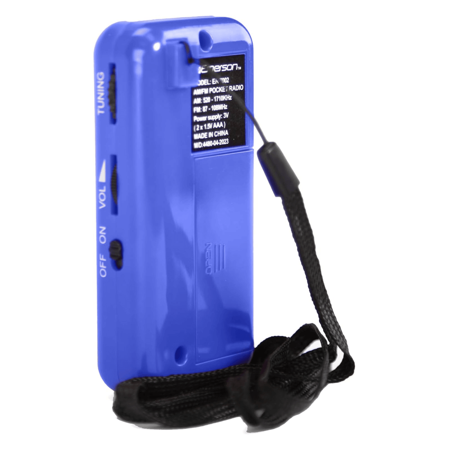 Emerson Portable AMFM Radio with Earbuds and Wide Frequency Range of Stations Jupiter Gear Home