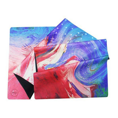 Maji Sports Suede &amp; Natural Rubber Travel Yoga Mat Jupiter Gear Home