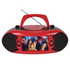 Emerson 7" Bluetooth TV DVD Boombox Red - Refurbished Jupiter Gear Home