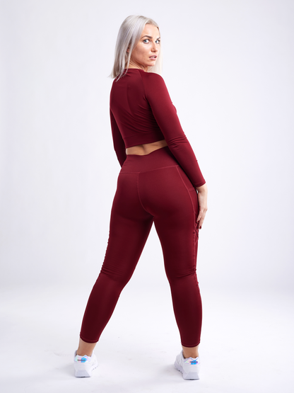 JupiterGear Long-Sleeve Crop Top Jupiter Gear Home