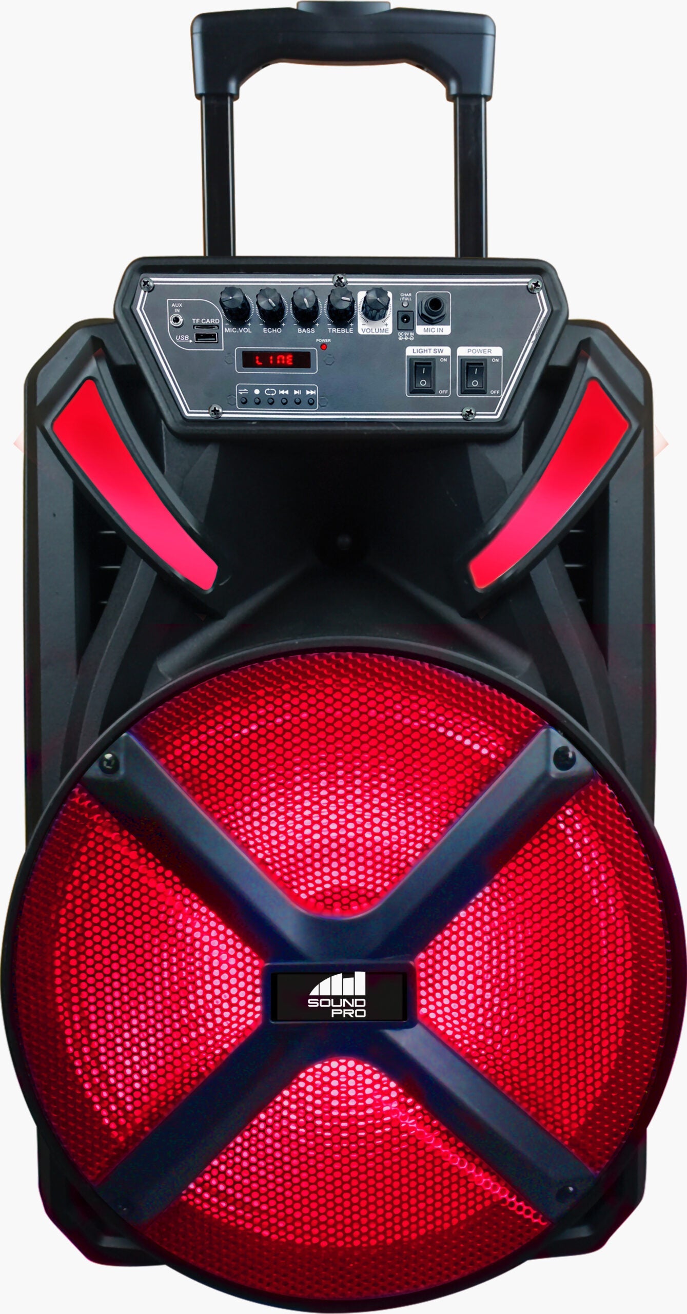 Naxa Portable 15” Bluetooth® Party Speaker with Disco Light (NDS-1536) Jupiter Gear Home