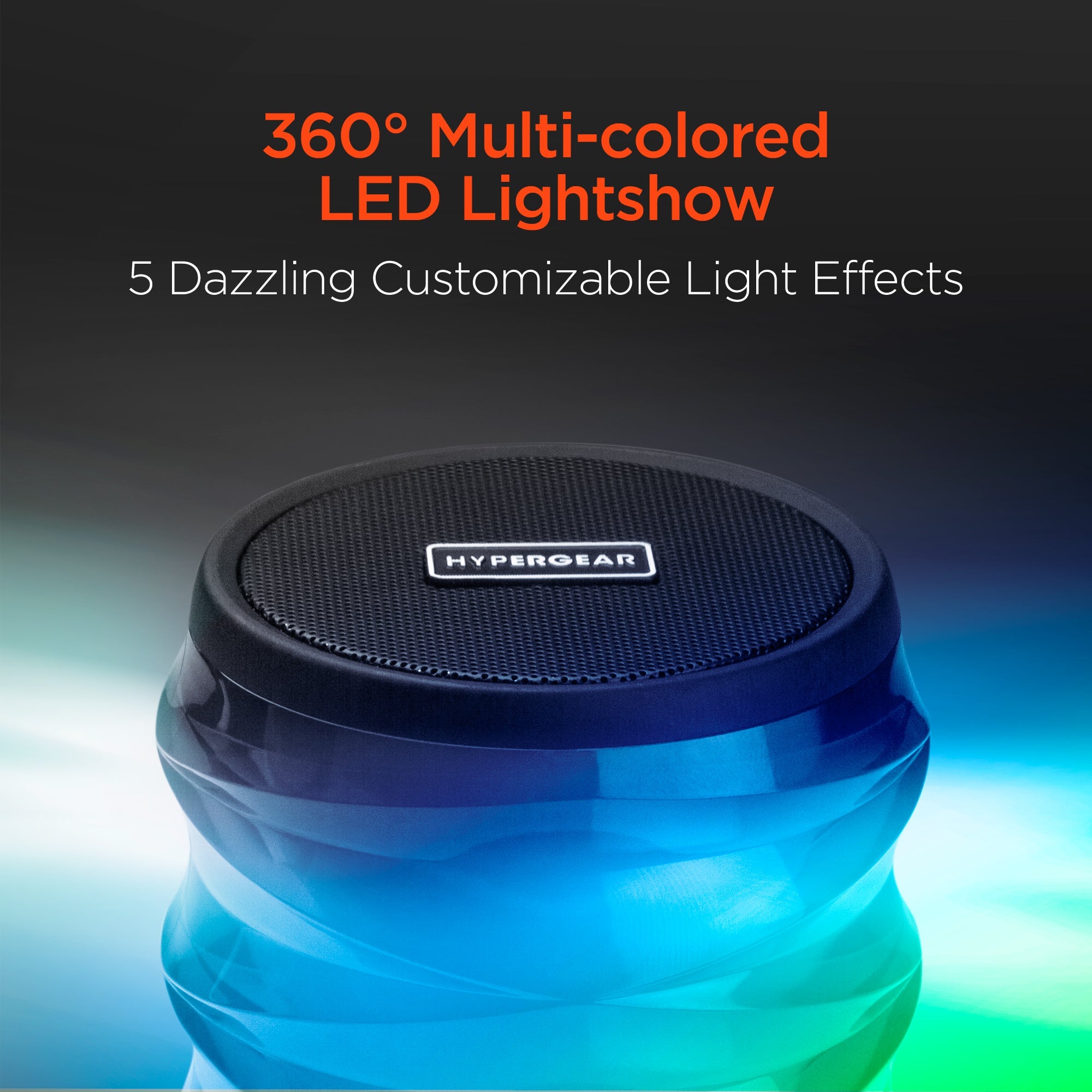 HyperGear LYTE Wireless LED Speaker Jupiter Gear Home