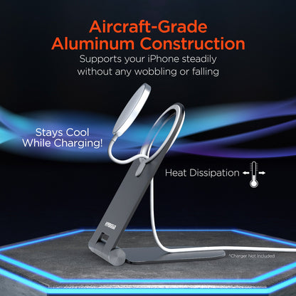 HyperGear MagView Stand for MagSafe Charger with Adjustable Angles Jupiter Gear Home
