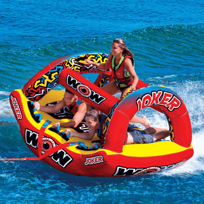 WOW Watersports Joker 3-Person Towable with Power Tower and Handles Jupiter Gear Home