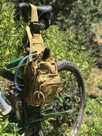 JupiterGear Tactical Military Sling Backpack Shoulder Bag Molle Outdoor Daypack Backpack with Adjustable Strap Jupiter Gear Home