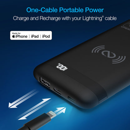 Naztech PowerBolt PD Wireless Power Bank with MFI Input Jupiter Gear Home