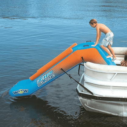 WOW Watersports Inflatable Pontoon Zip Slide for Boats Jupiter Gear Home