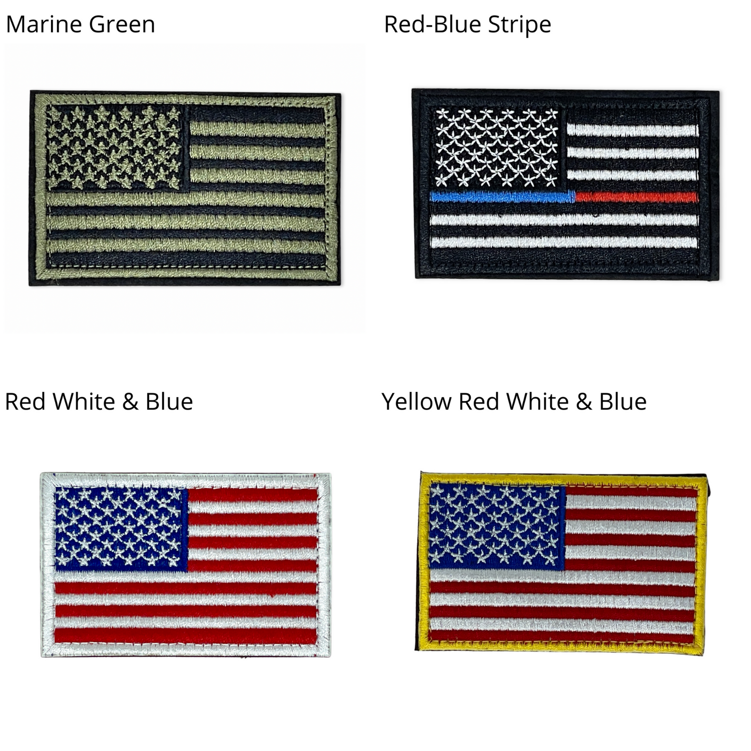 JupiterGear Tactical USA Flag Patch with Detachable Backing Jupiter Gear Home