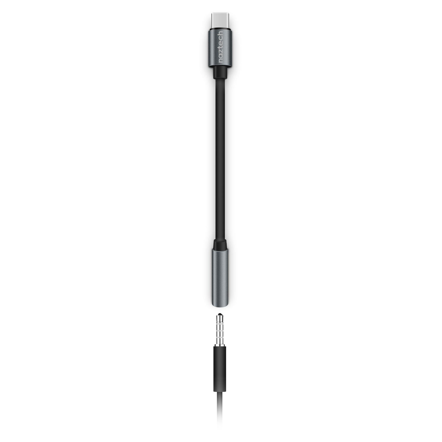 Naztech USB-C to 3.5mm Audio Adapter with Plug and Play Convenience Jupiter Gear Home